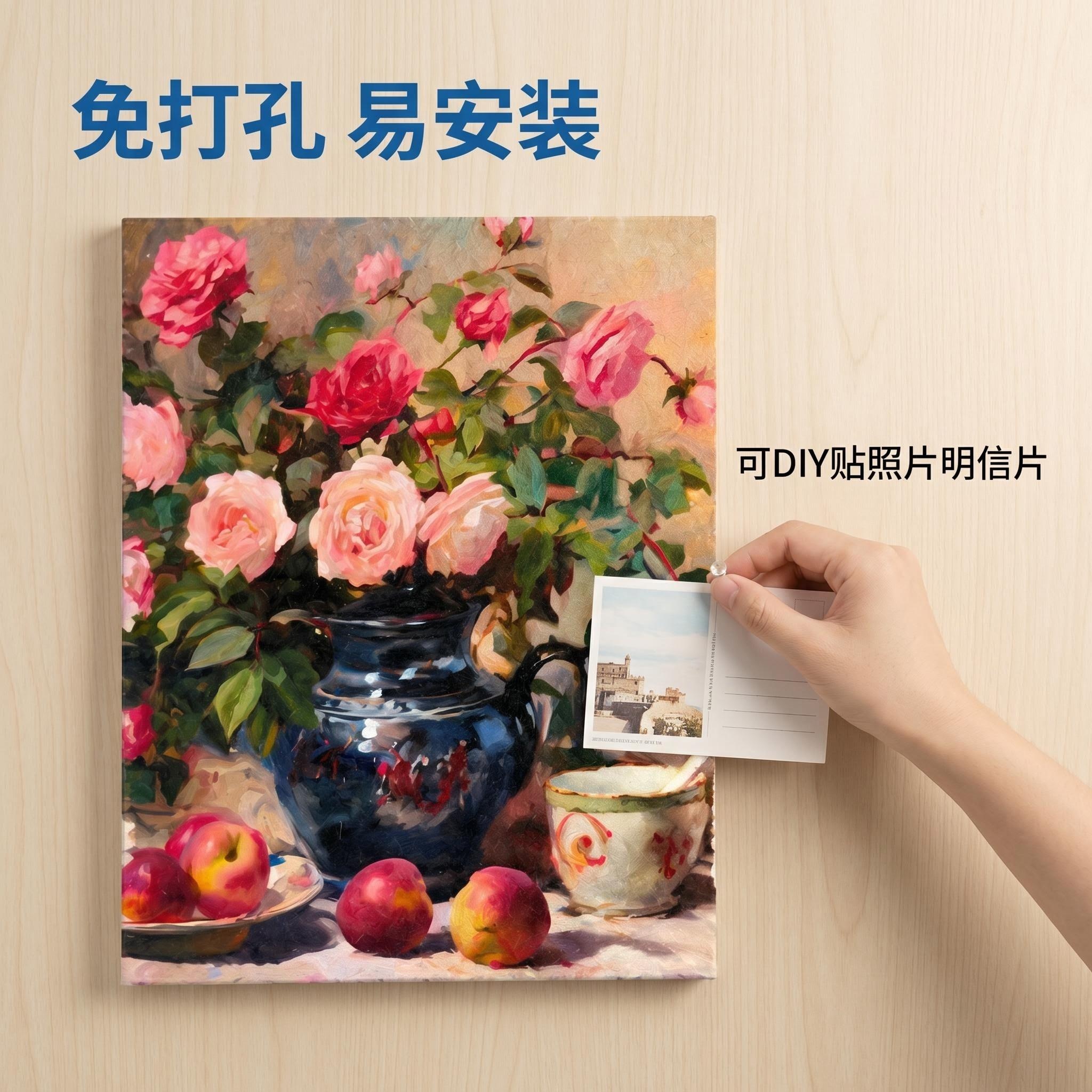 Heat transfer printing process polyester fiber sound-absorbing board can be customized without drilling, with picture frame decoration, lightweight integrated hanging picture, meeting room, home, studio, environmentally friendly, flame-retardant, soundproof, acoustic panel application, beautiful and sound-absorbing pic 7
