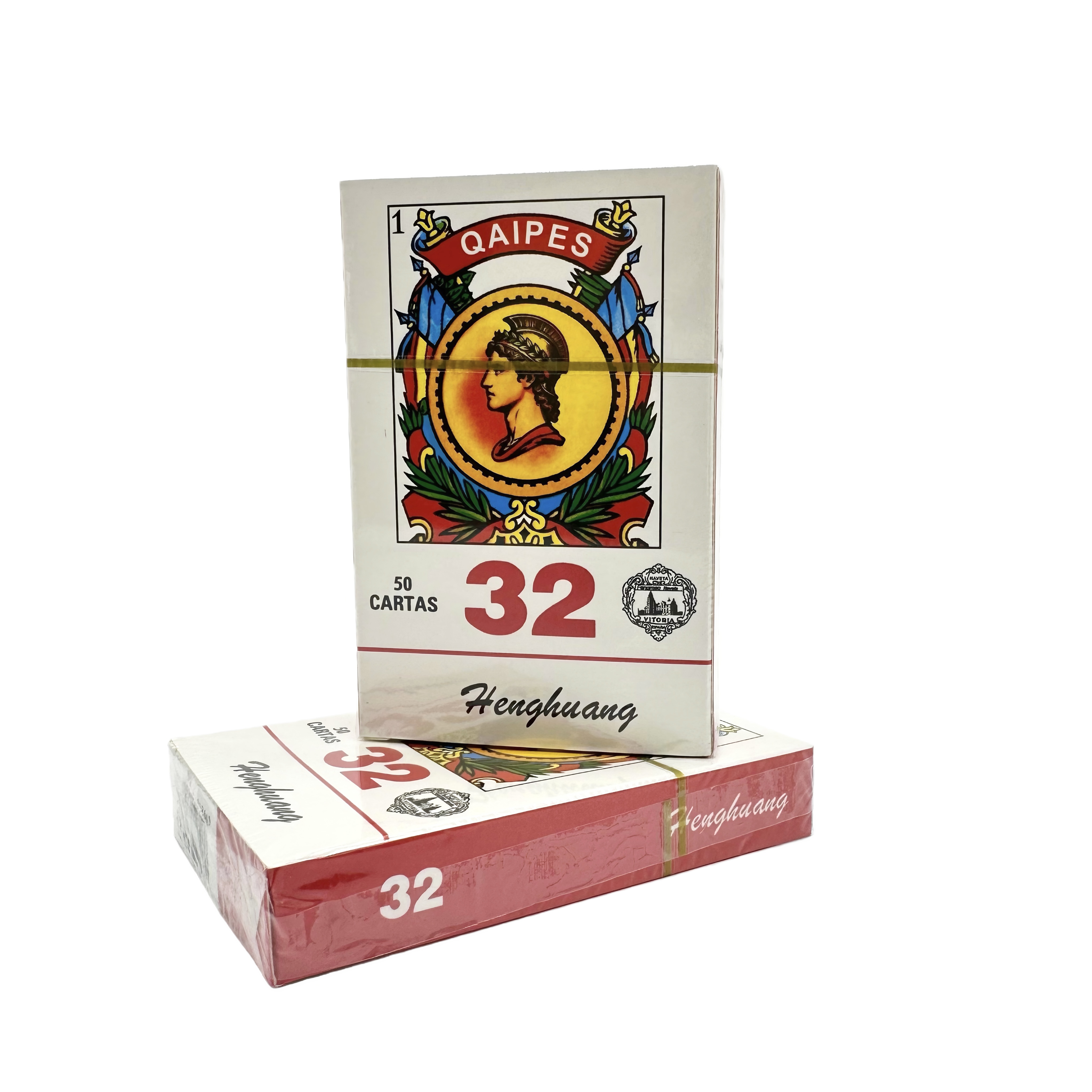 32-thread PVC Spanish poker card custom board game, 32 boxes of 50 cards, domestic sales and foreign trade support customization, timely delivery details Picture