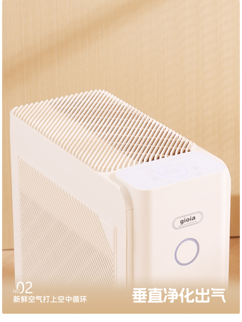 医护级空气净化器家用高效除甲醛PM2 5净化器新风系统详情12