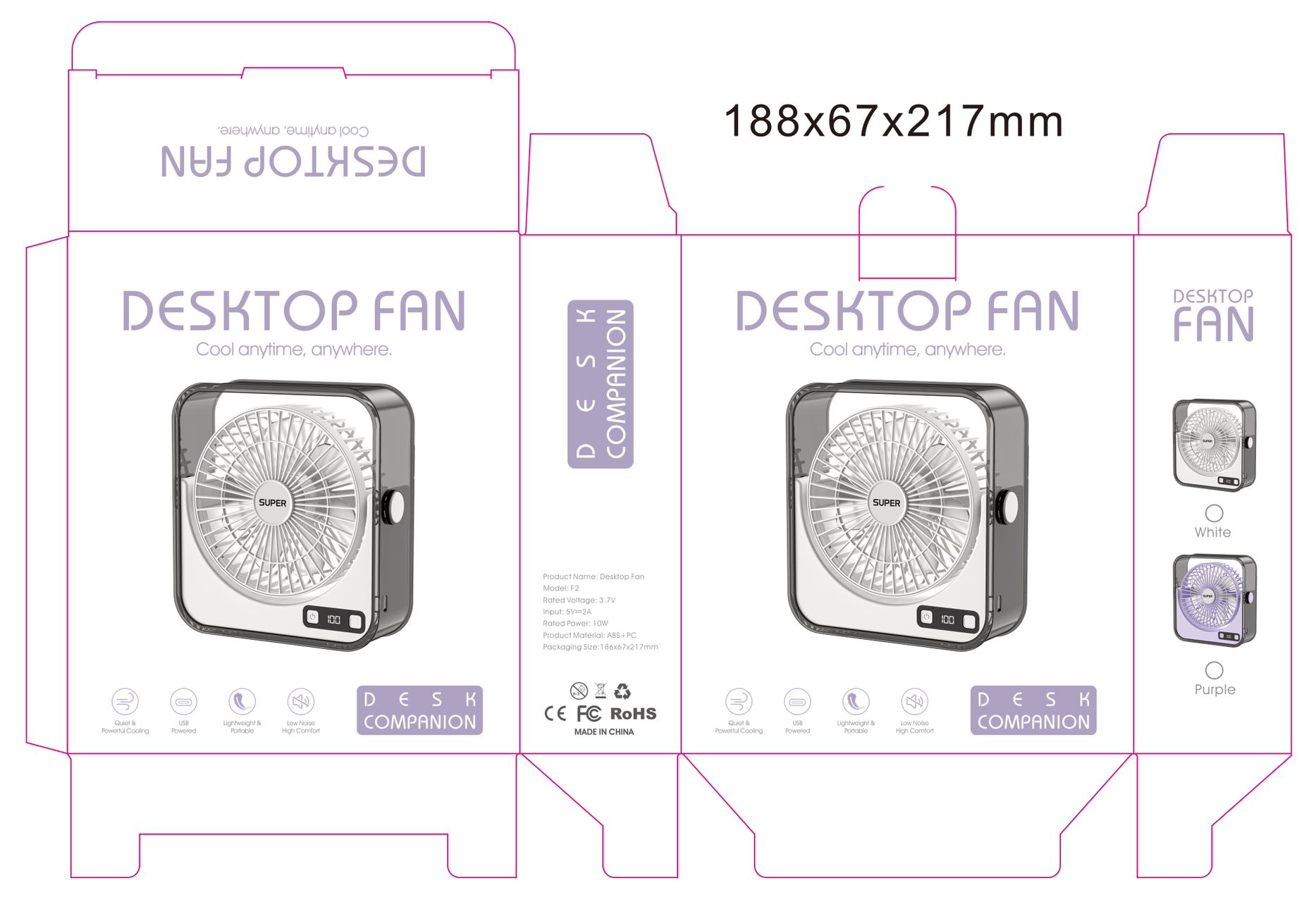 The desktop fan can be adjusted in 100 Settings. The display screen shows the battery level. The warm light is set to adjust the electric fan up and down by 90 degrees at regular intervals pic 5