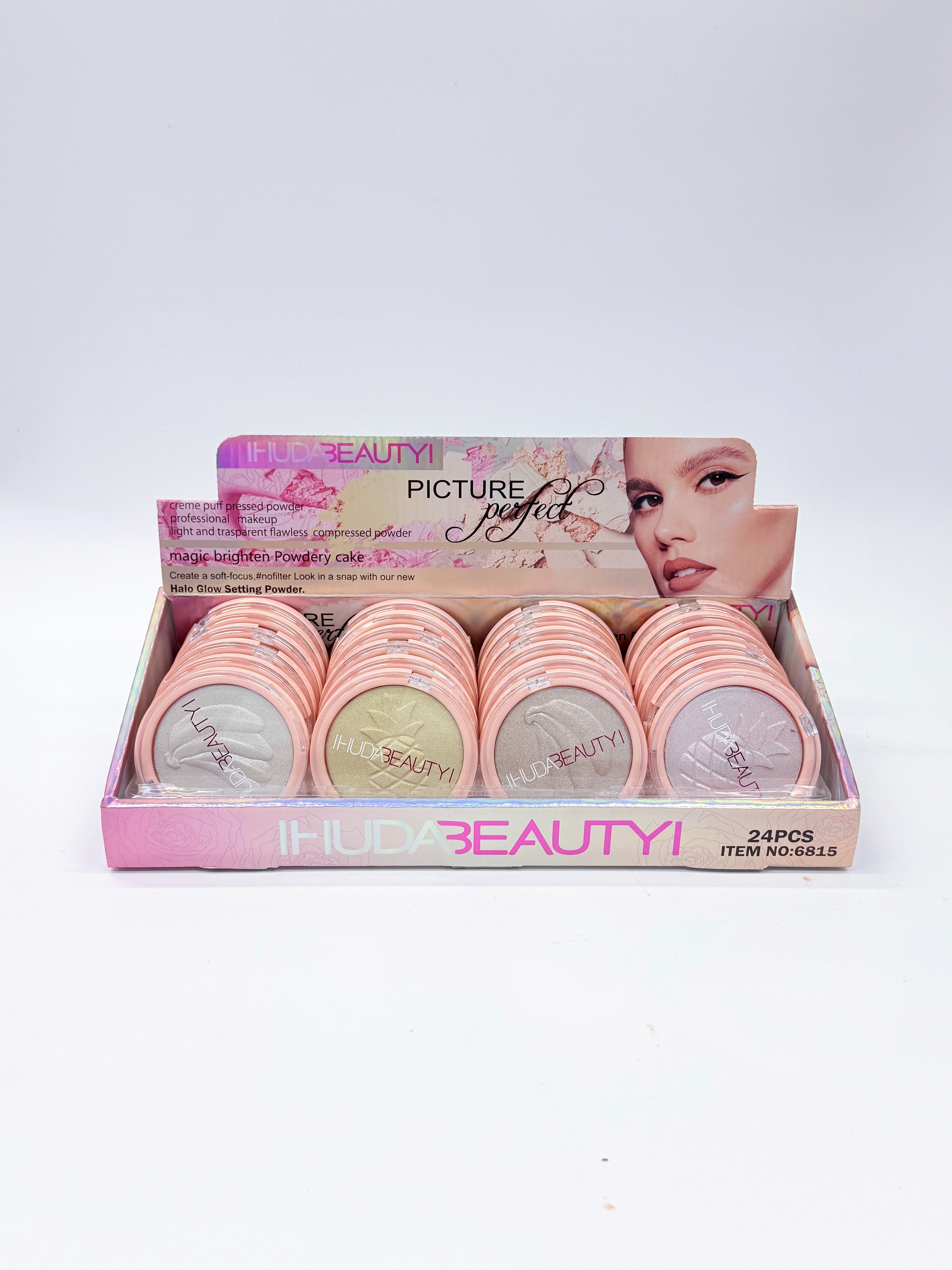 Cross-border best-selling fruit high-gloss powder with fine texture and professional makeup products for export full figure