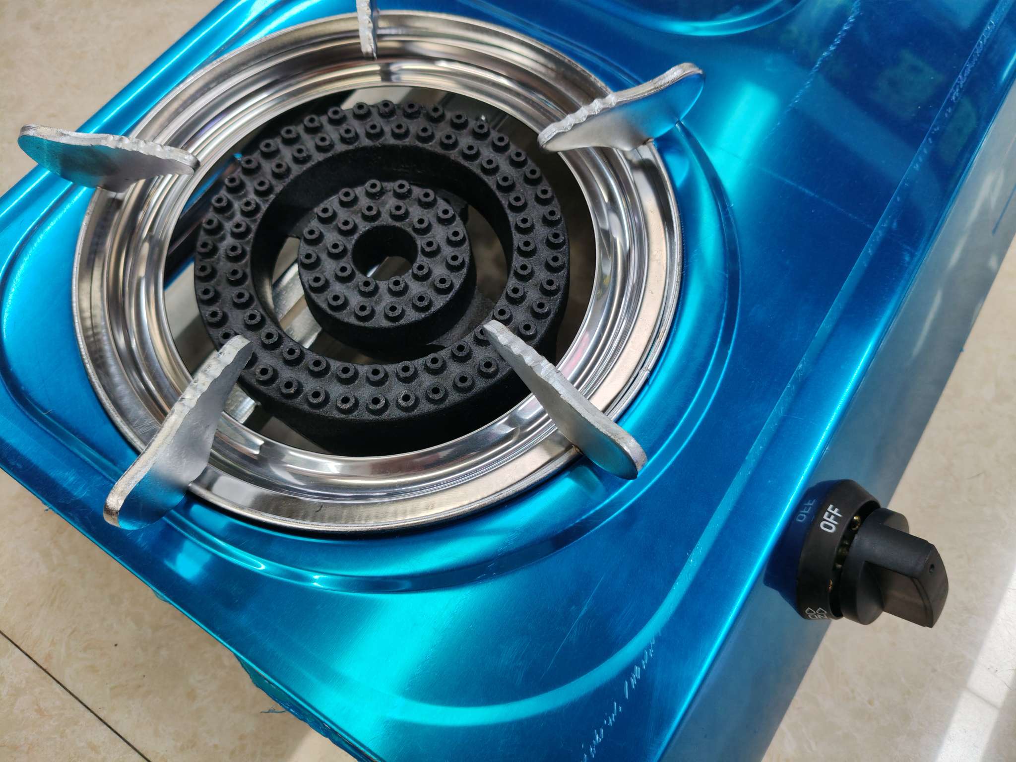Export countertop gas stove, double-burner household gas stove, energy-saving stir-frying high-intensity stove, liquefied gas double-burner stove. Not for domestic sales Item Picture
