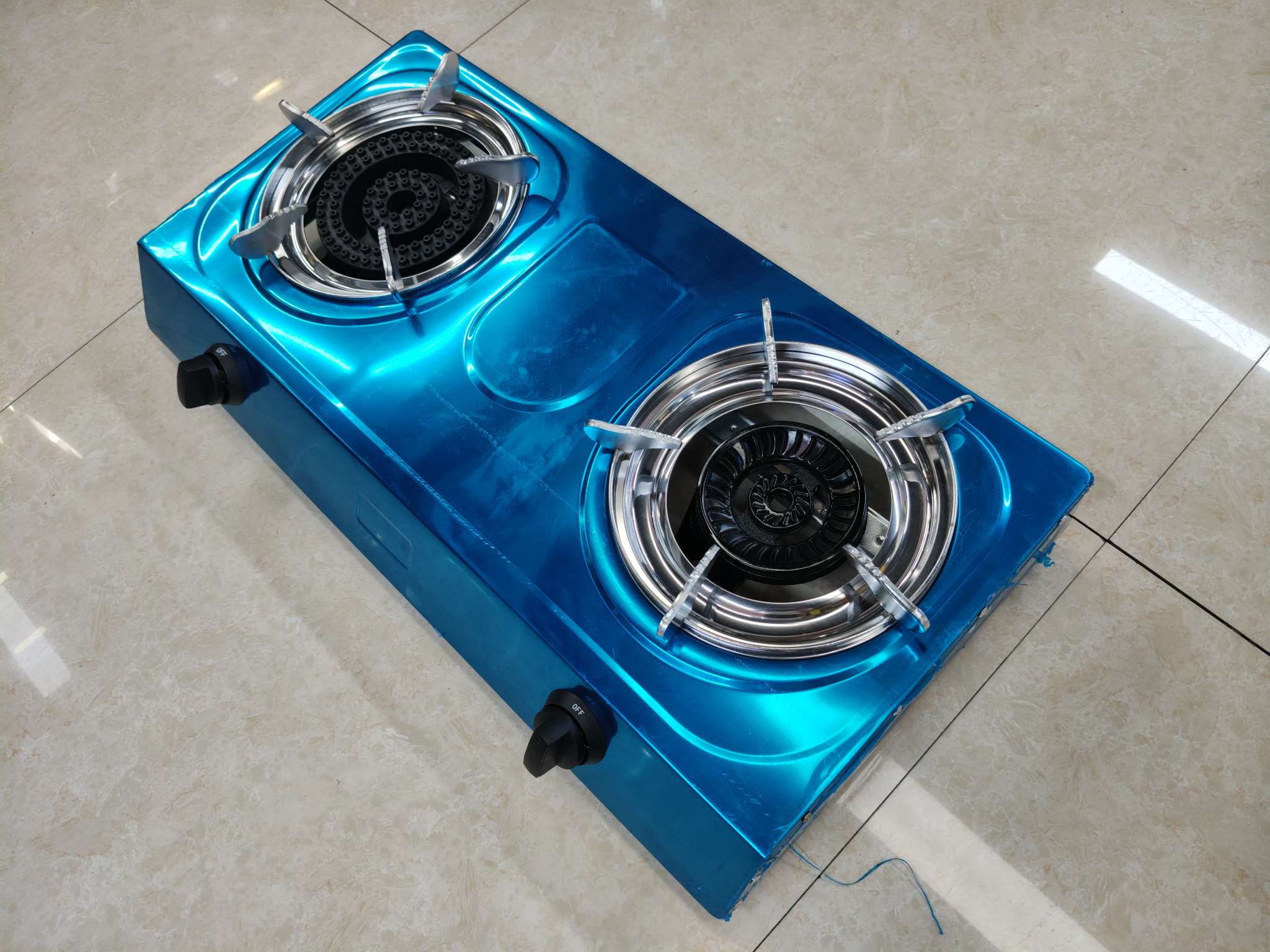 Export countertop gas stove, double-burner household gas stove, energy-saving stir-frying high-intensity stove, liquefied gas double-burner stove. Not for domestic sales details Picture