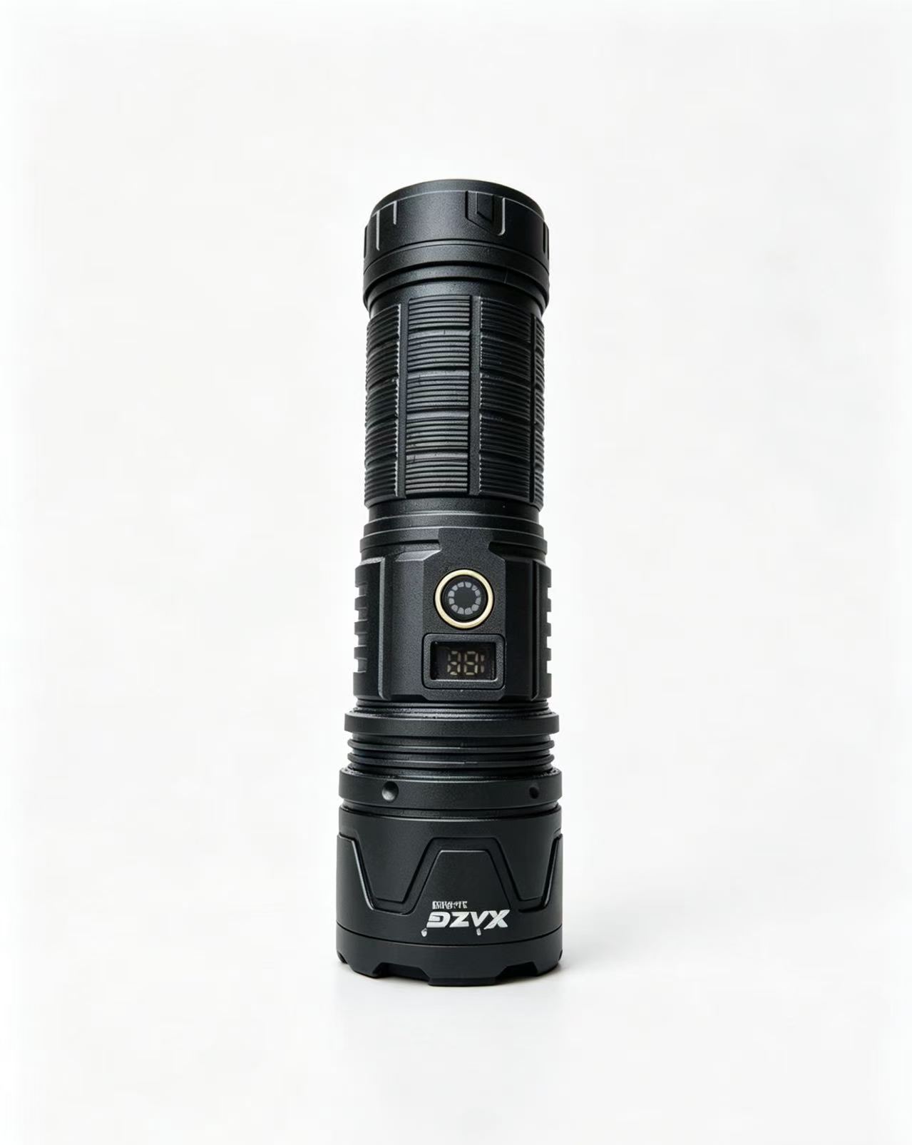 Xingao Light High-intensity Tactical Flashlight, outdoor waterproof, long-lasting battery with digital display Model XA-B308