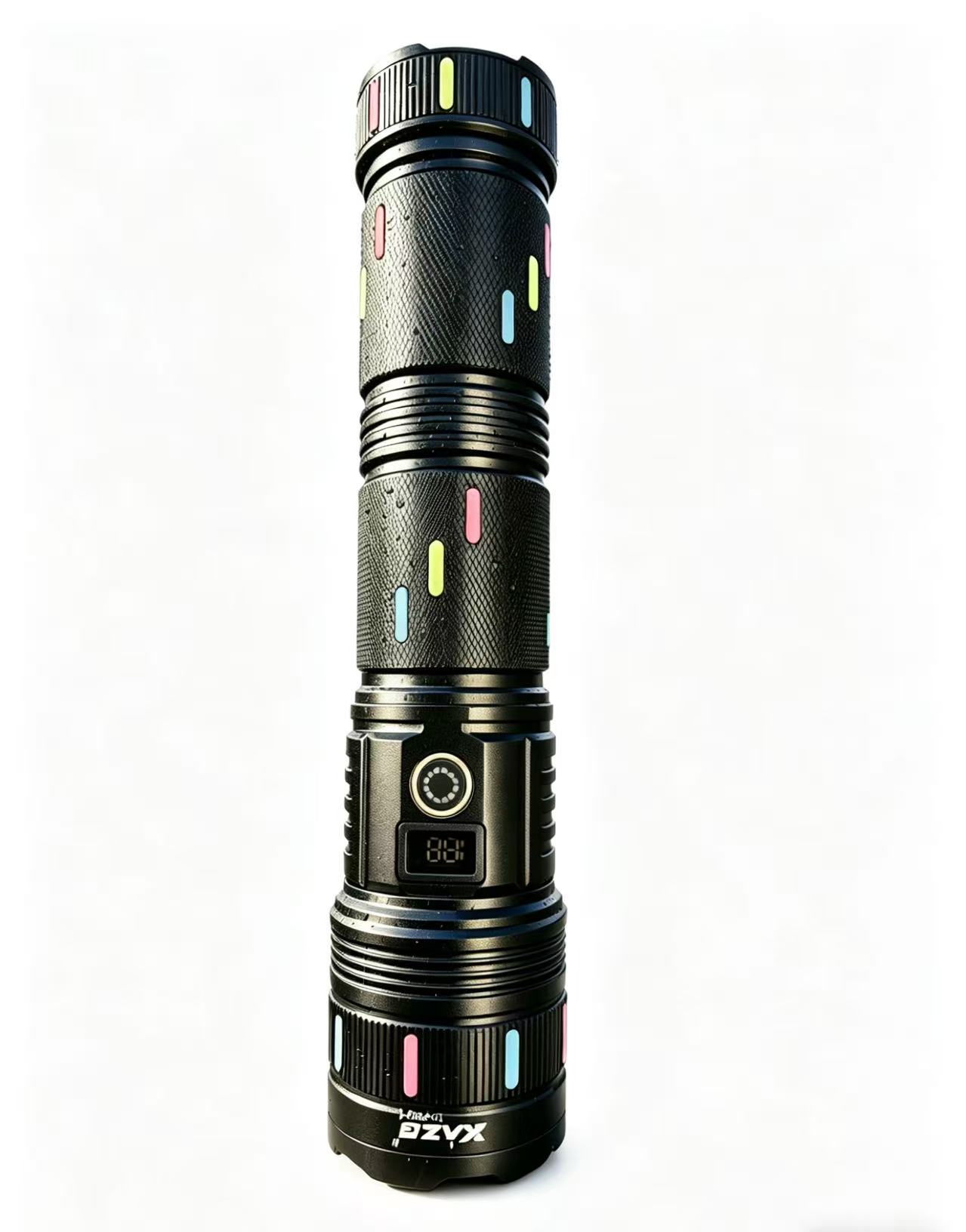 Xingao Light Portable high-intensity flashlight, waterproof and durable, outdoor hiking, night fishing emergency lighting flashlight model XA-P806-2