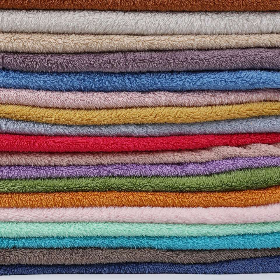 Double-sided thickened warm Arctic fleece soft cotton fabric, 60-color handicraft blanket, pajamas and clothing fleece fabric