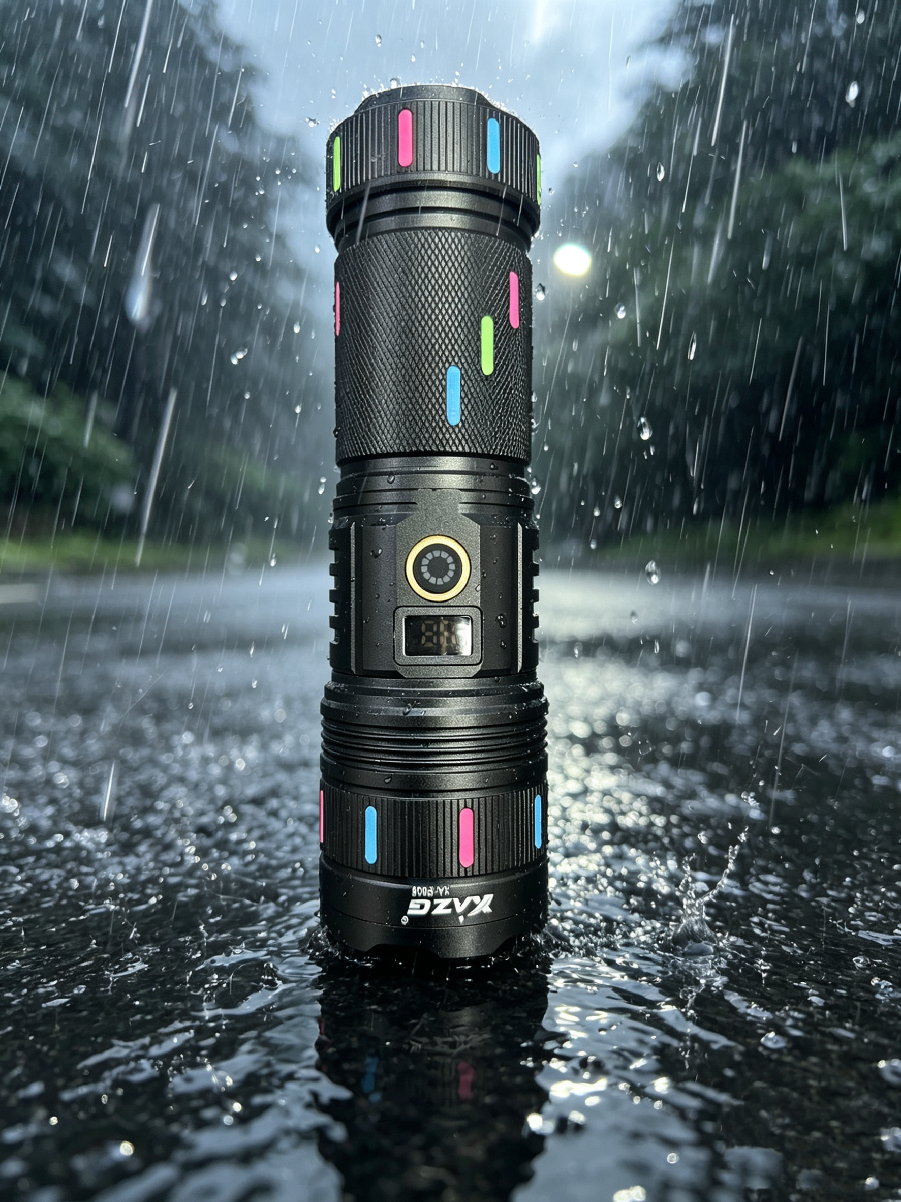Xingao Light Personalized Color Stripe High-intensity Flashlight, Camping Emergency Dedicated Model XA-P806 details Picture