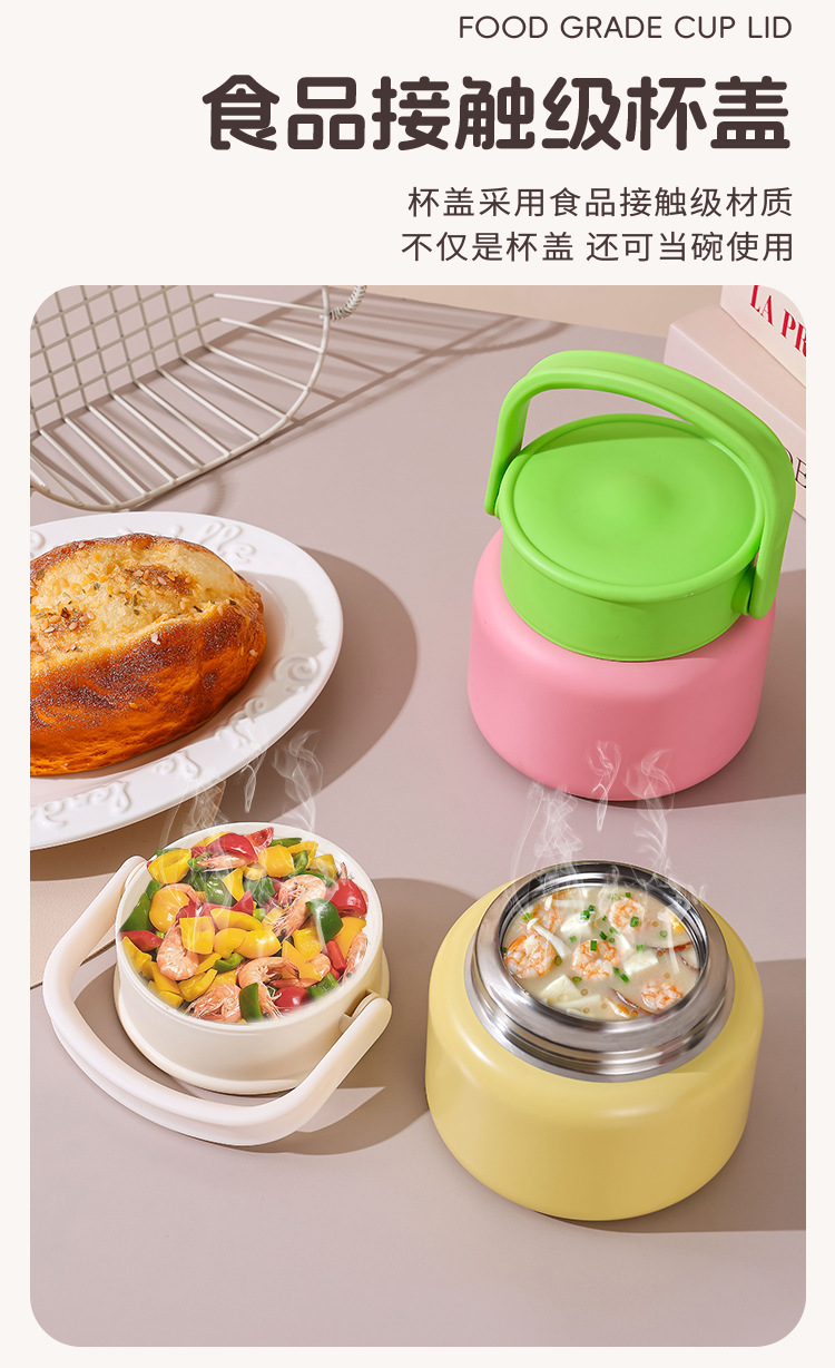 316 stainless steel steeping cup, outdoor portable insulated cup, silver ear porridge steeping pot, office worker insulated pot, titanium cup pic 10