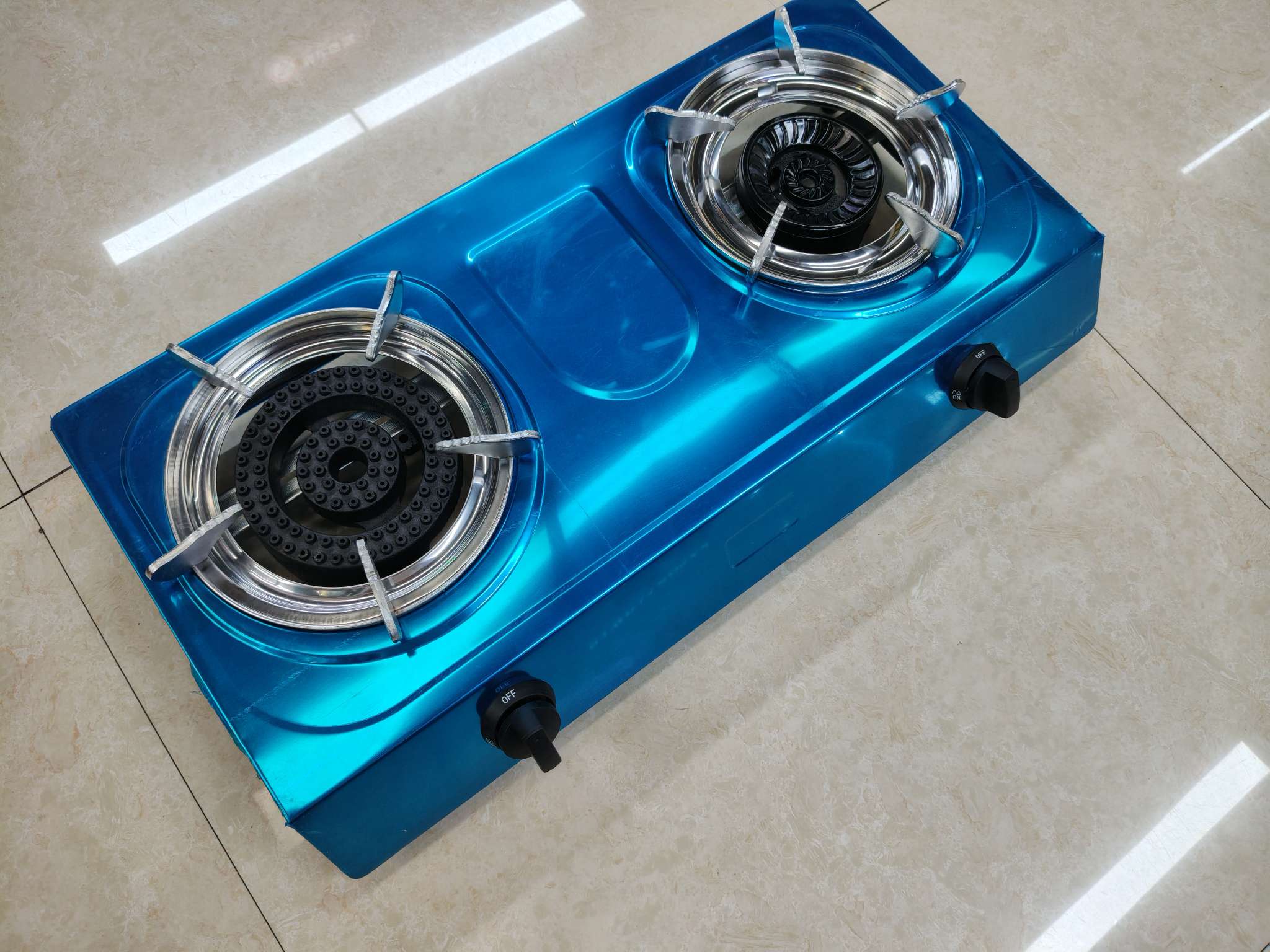 Export countertop gas stove, double-burner household gas stove, energy-saving stir-frying high-intensity stove, liquefied gas double-burner stove. Not for domestic sales detail image 4