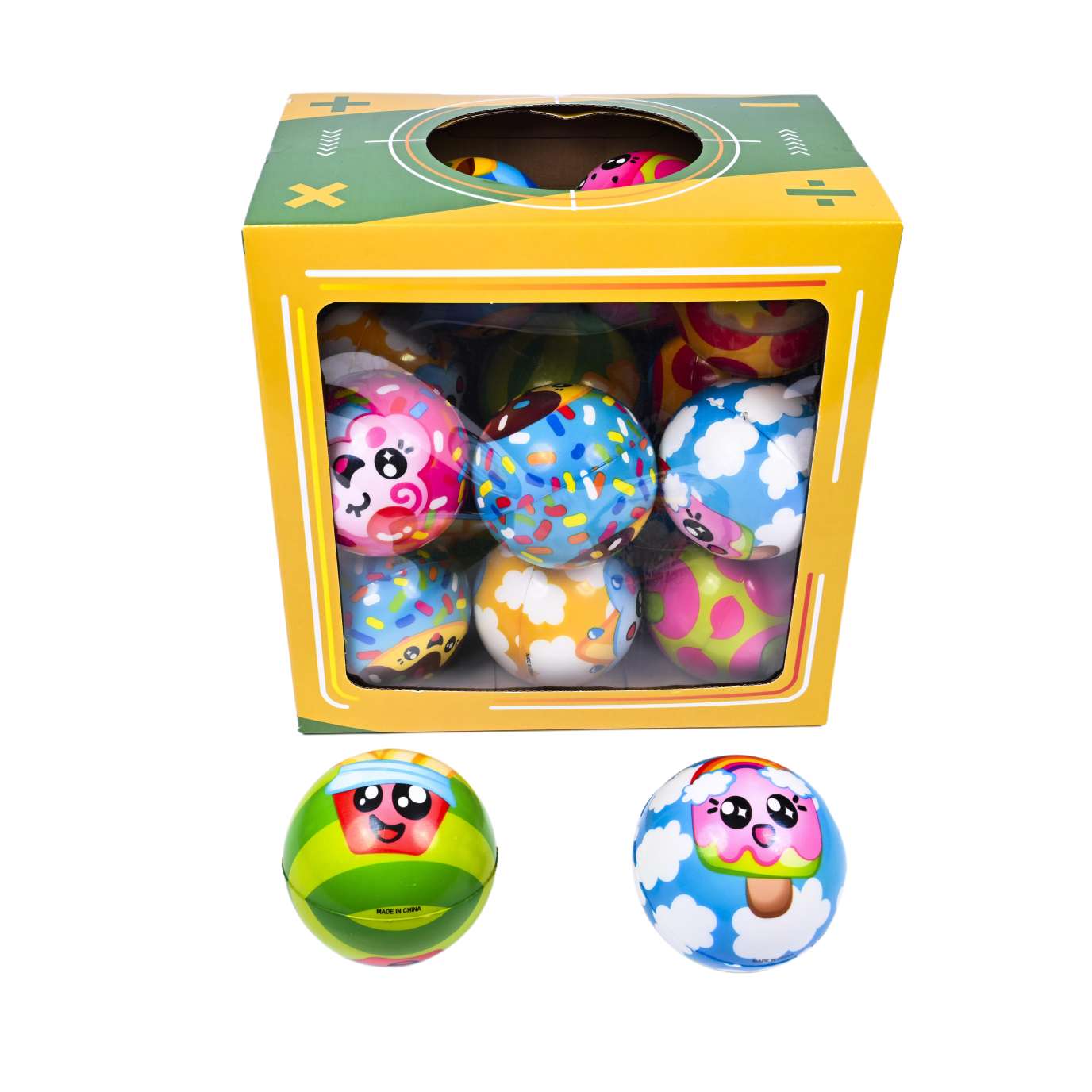 High bounce ball,10cm -food full figure