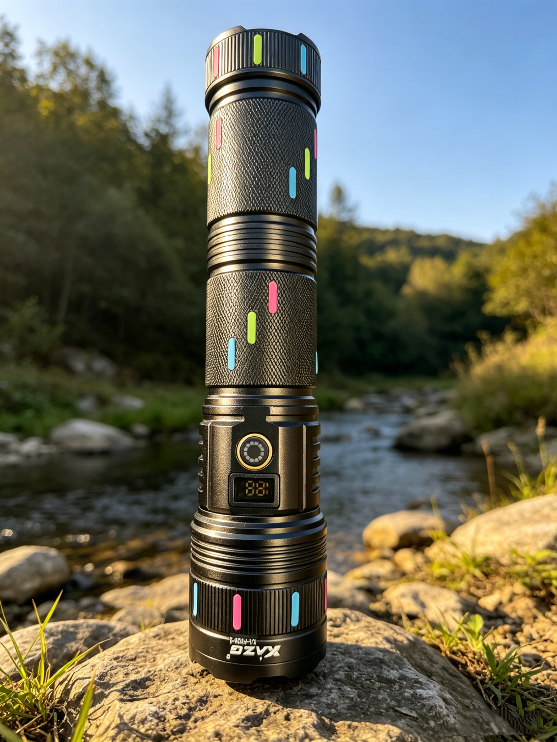 Xingao Light Portable high-intensity flashlight, waterproof and durable, outdoor hiking, night fishing emergency lighting flashlight model XA-P806-2 Item Picture