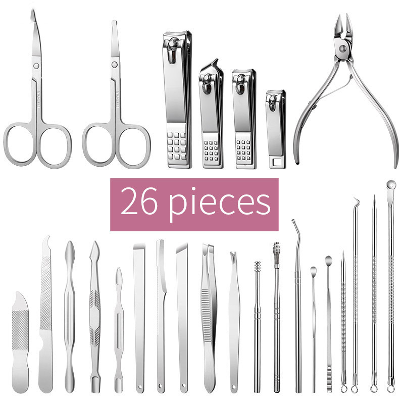 Nail art tool set, nail clippers, nail art tool set, nail art and makeup tools Application Scenario