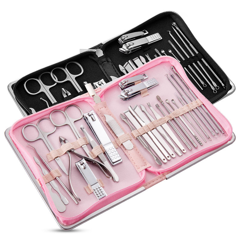 Nail art tool set, nail clippers, nail art tool set, nail art and makeup tools Item Picture