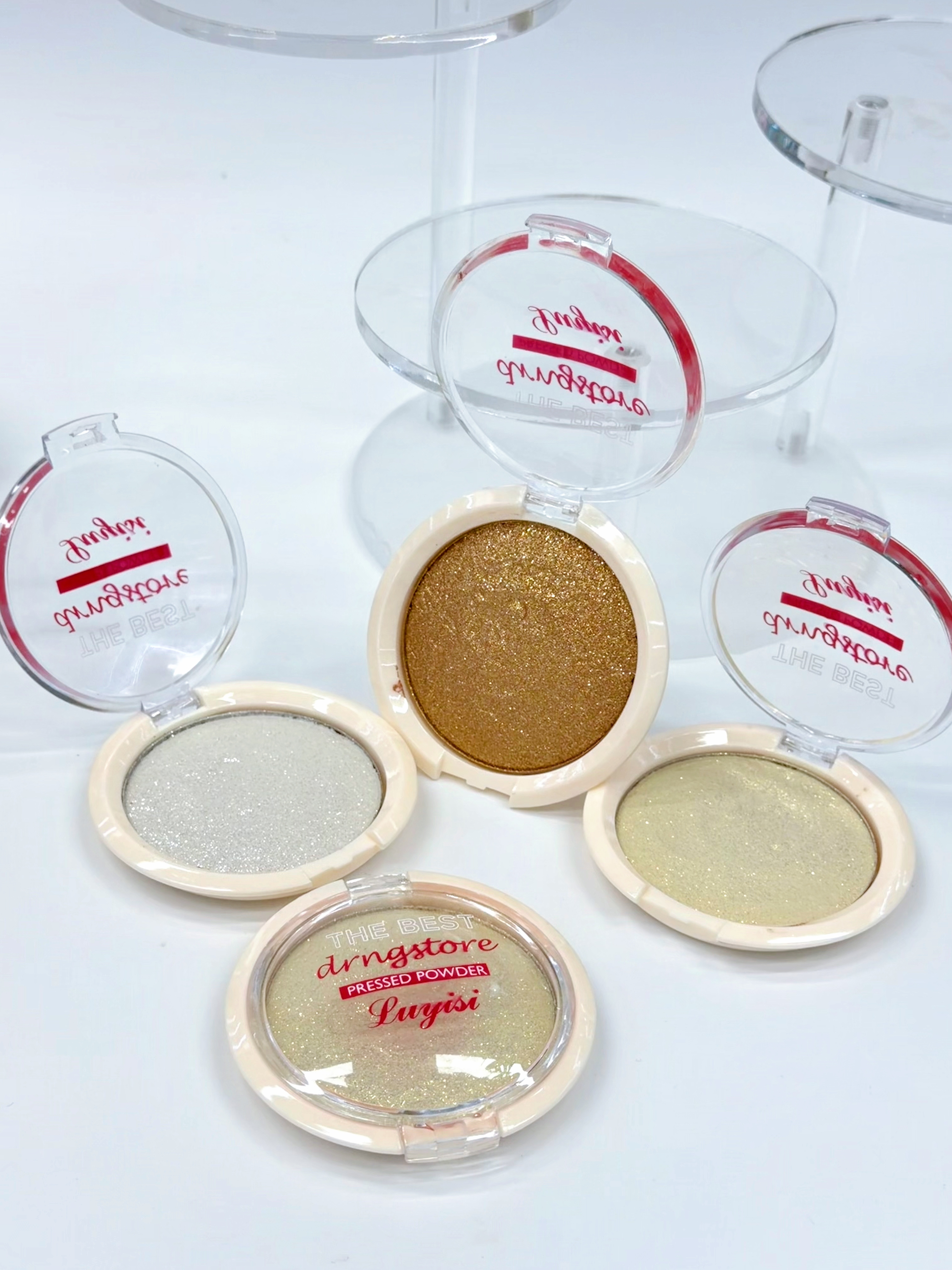 Cross-border Panda Highlighter Powder is a fine and professional makeup product for export Item Picture