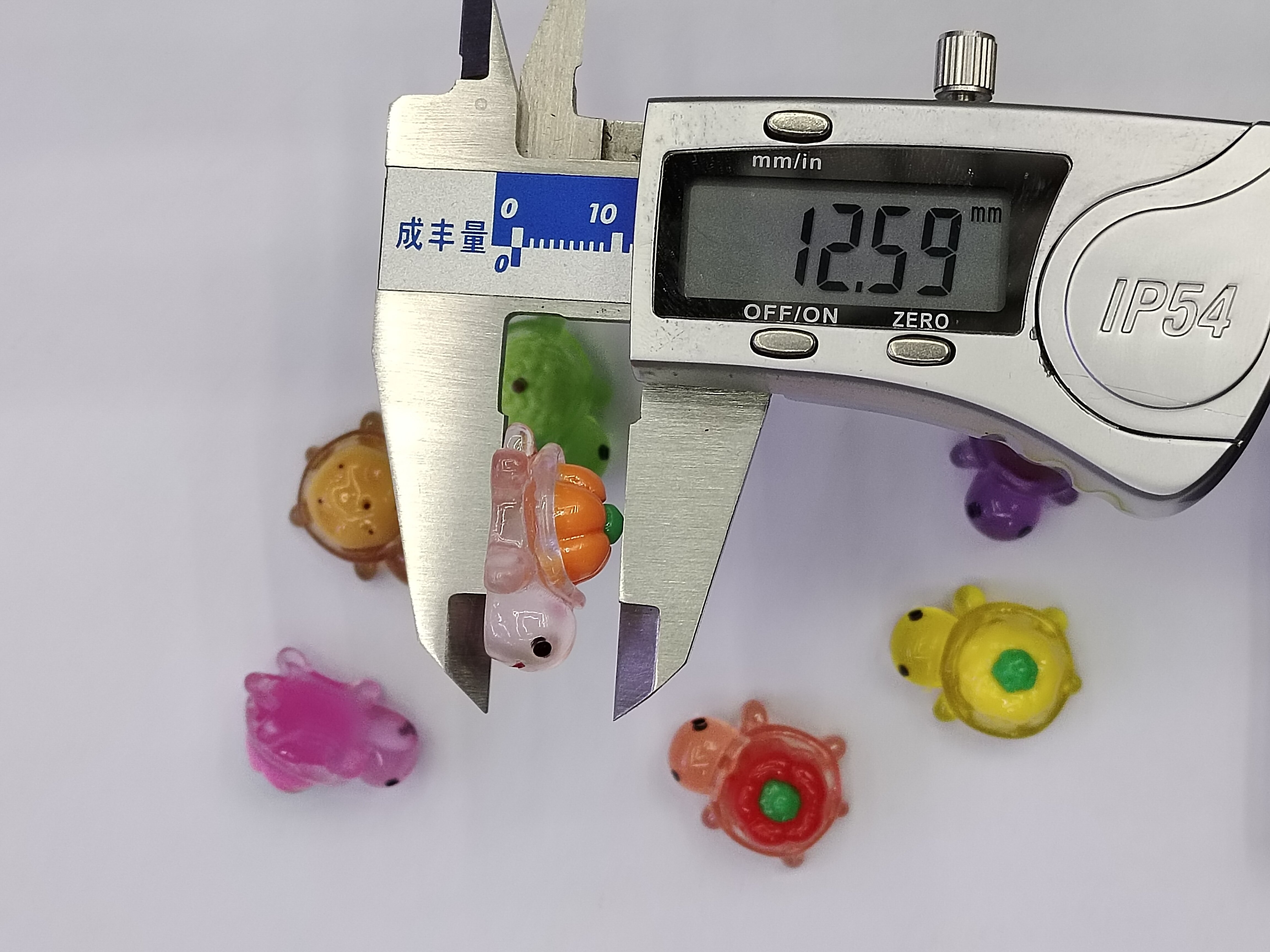 32mm eggshell + 2.5cm mini three-dimensional flower turtle series food and play resin diy accessory twist details Picture