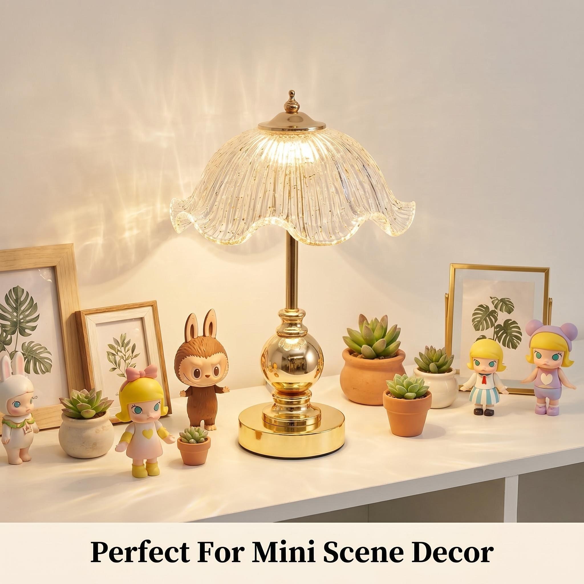 2026 Jilian New Gold Foil Petal Ambient Light USB charging, starting from 18 pieces per piece details Picture