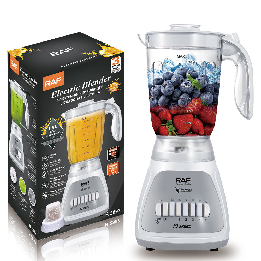RAF Cross-border multi-functional food processor, household two-in-one blender, grinder, juicer, juice maker and blender pic 9