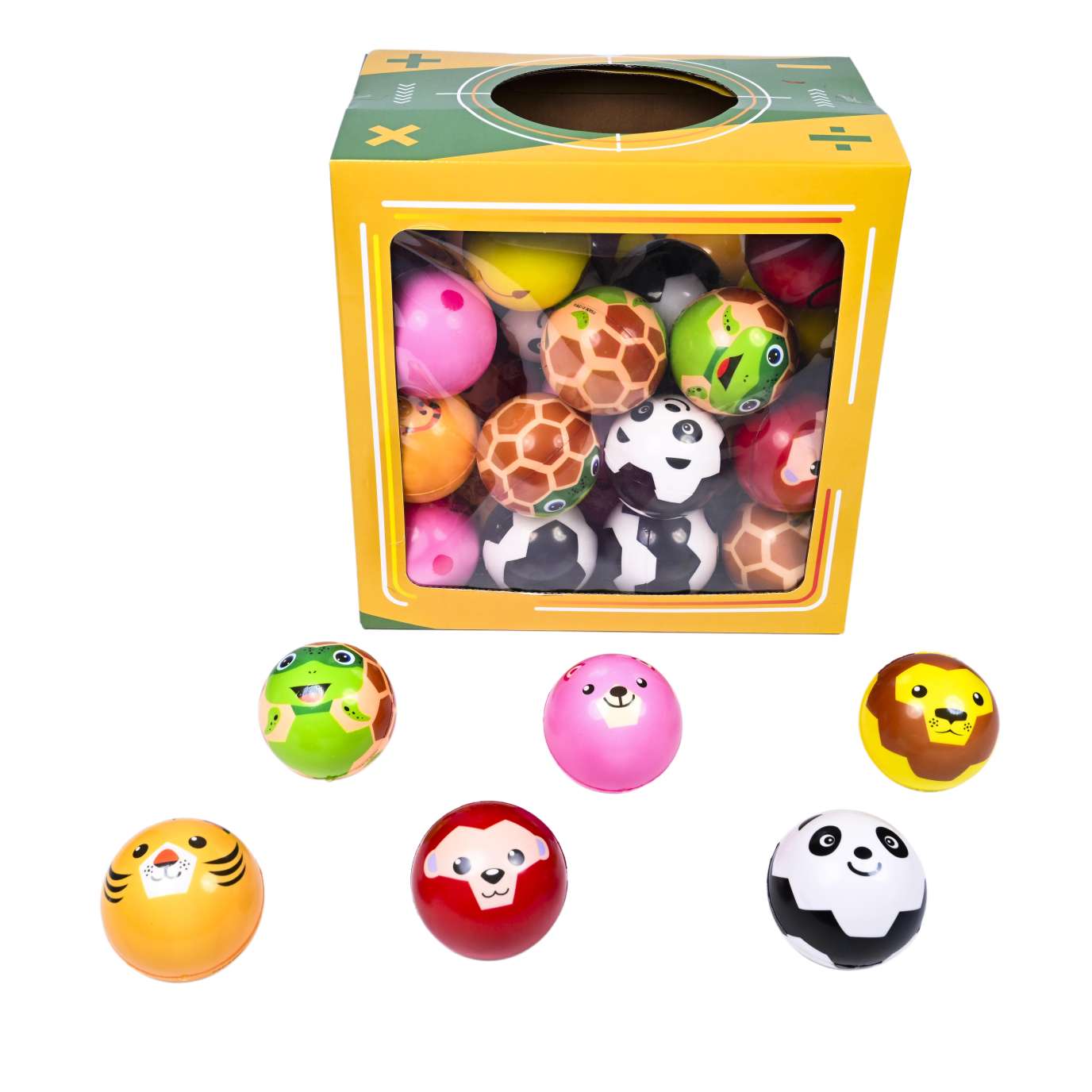 pu bouncy ball 7.0 animals thumbnail