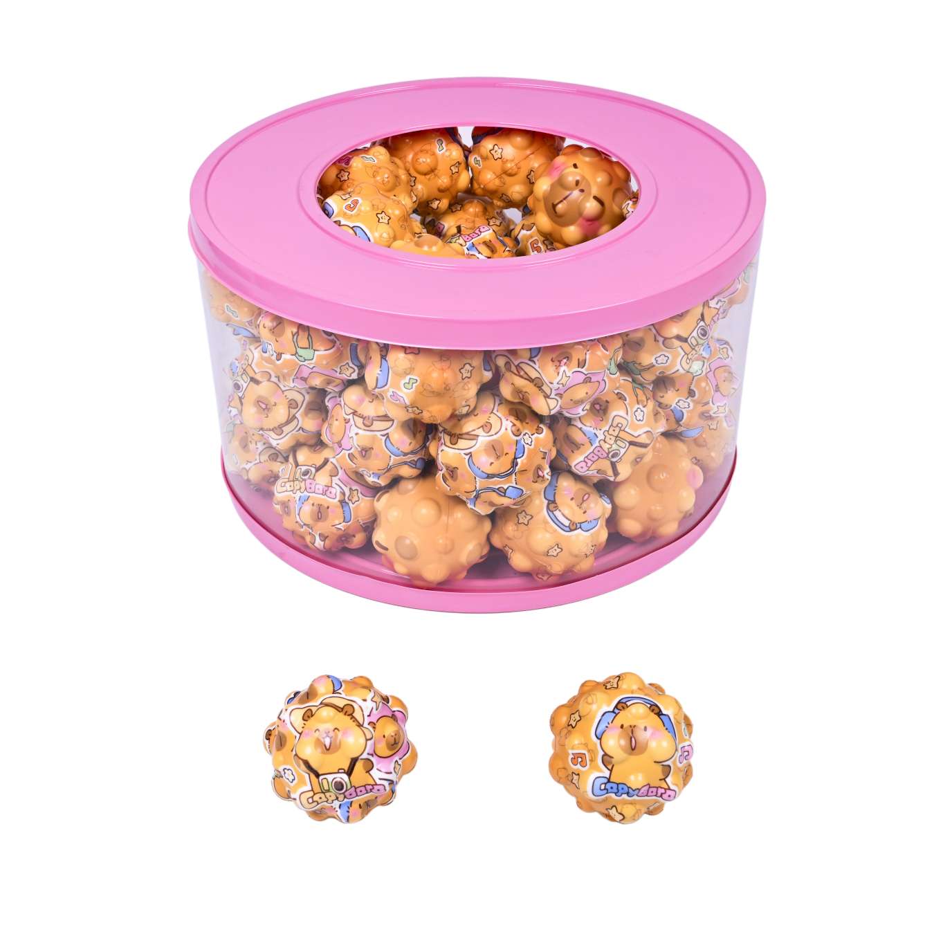 pu bouncy ball 7.0 cute animals thumbnail