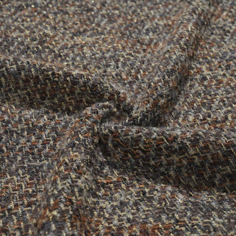 Mokas autumn and winter thick chanel-style fabric coarse-spun Application Scenario