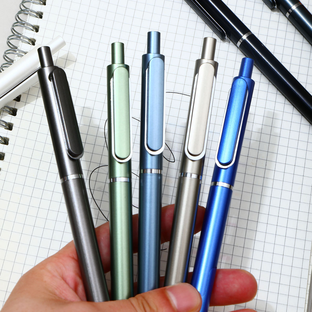 Gel pen spray gun, heavy-duty gel pen, business office ballpoint pen, printable advertising gel pen, water pen, high-end advertising pen Specification drawing