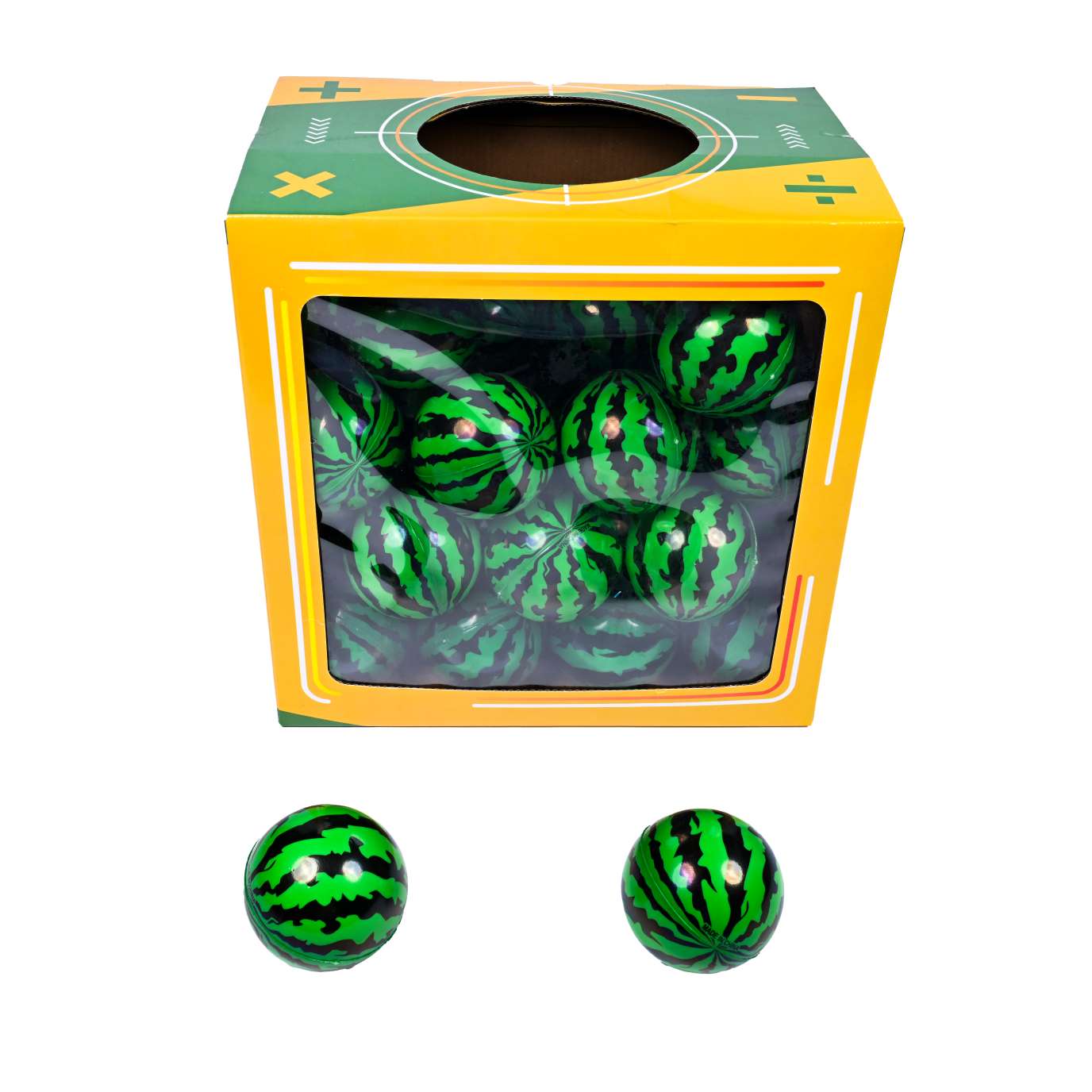 pu bouncy ball 7.0 watermelon full figure