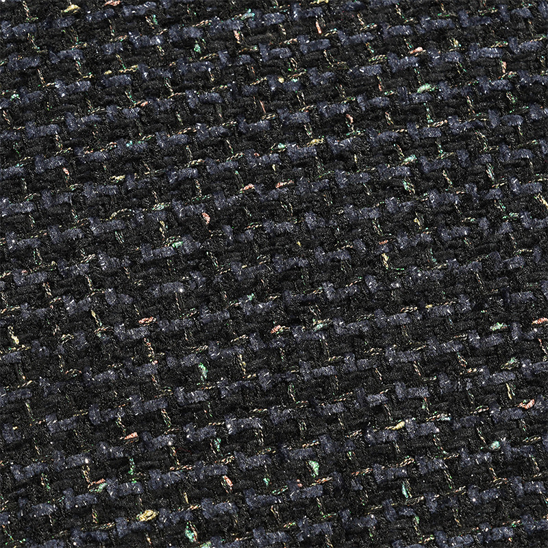 Mokashi's new autumn and winter coarse-spun little chanel-style fabric coarse-woven coat Application Scenario