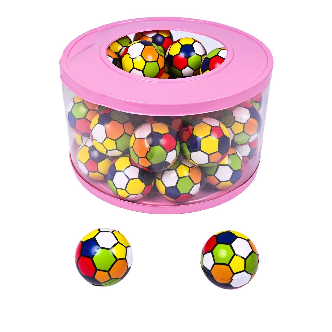 pu bouncy ball 7.0 color stitching full figure