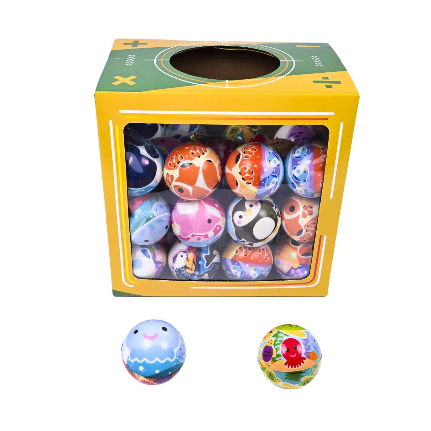 pu bouncy ball 7.0 sea animals full figure