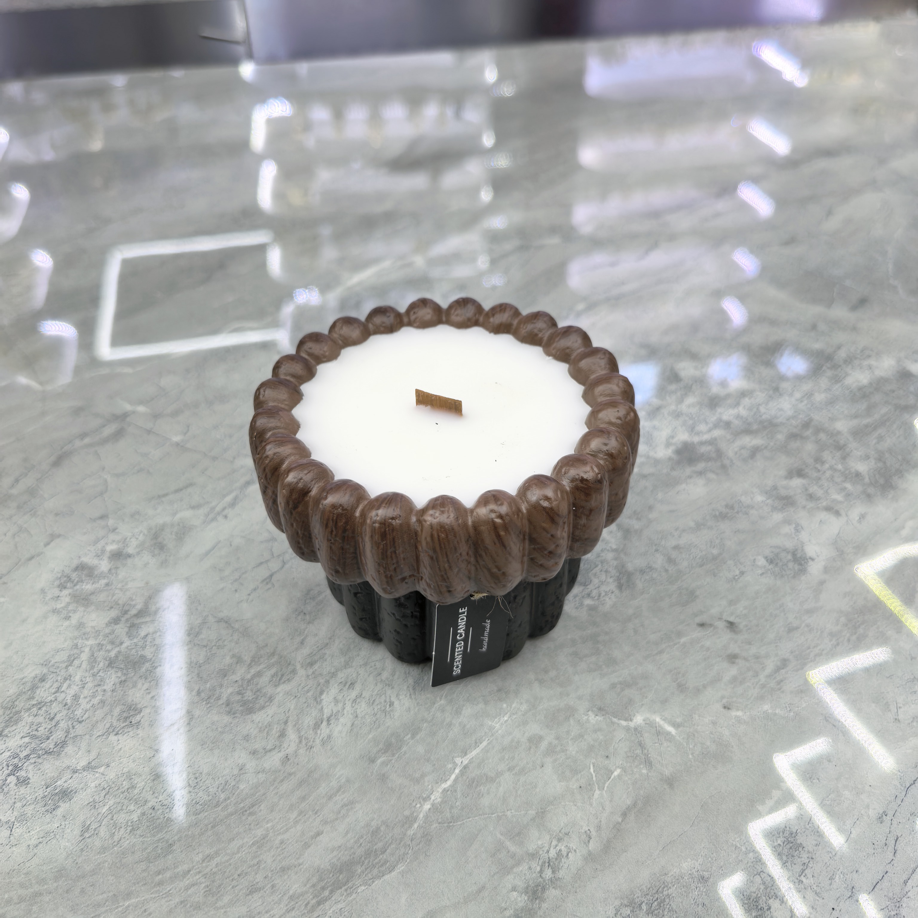 水泥蜡烛，创意蜡烛，异形蜡烛灯台，水泥材质蜡烛杯，玻璃灯台，香薰蜡烛，节日氛围感蜡烛，场景布置，户外浪漫约会，无烟蜡烛
