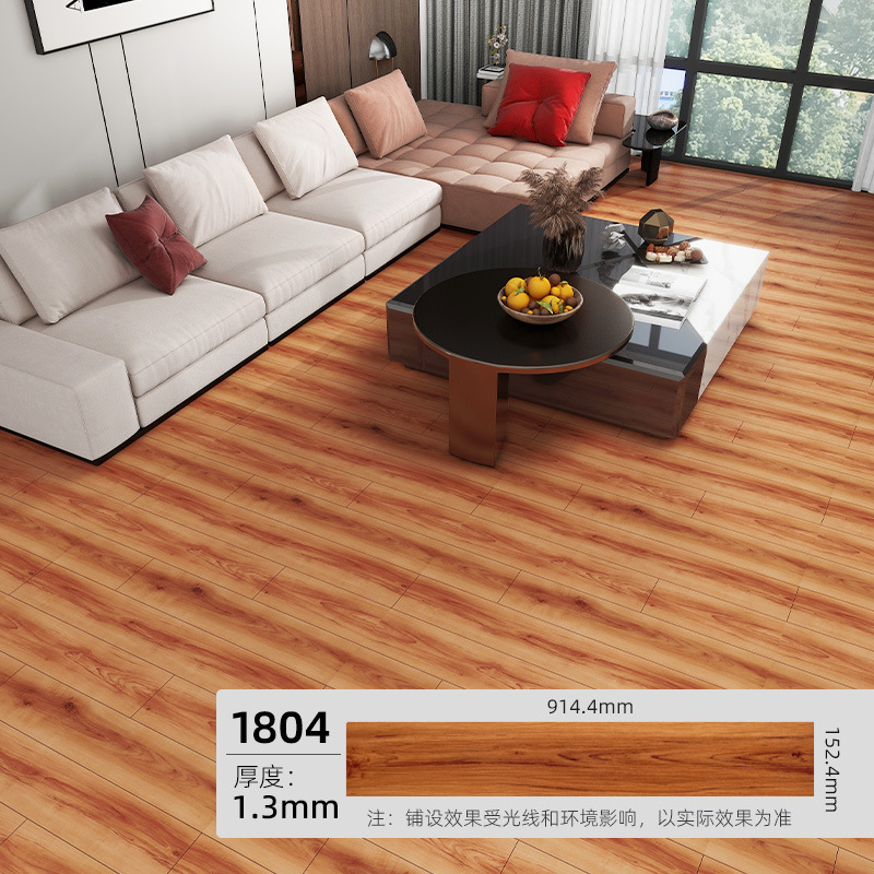 The floor is covered with pvc cement, wood grain, and imitation tiles for the dormitory bedroom detail image 8