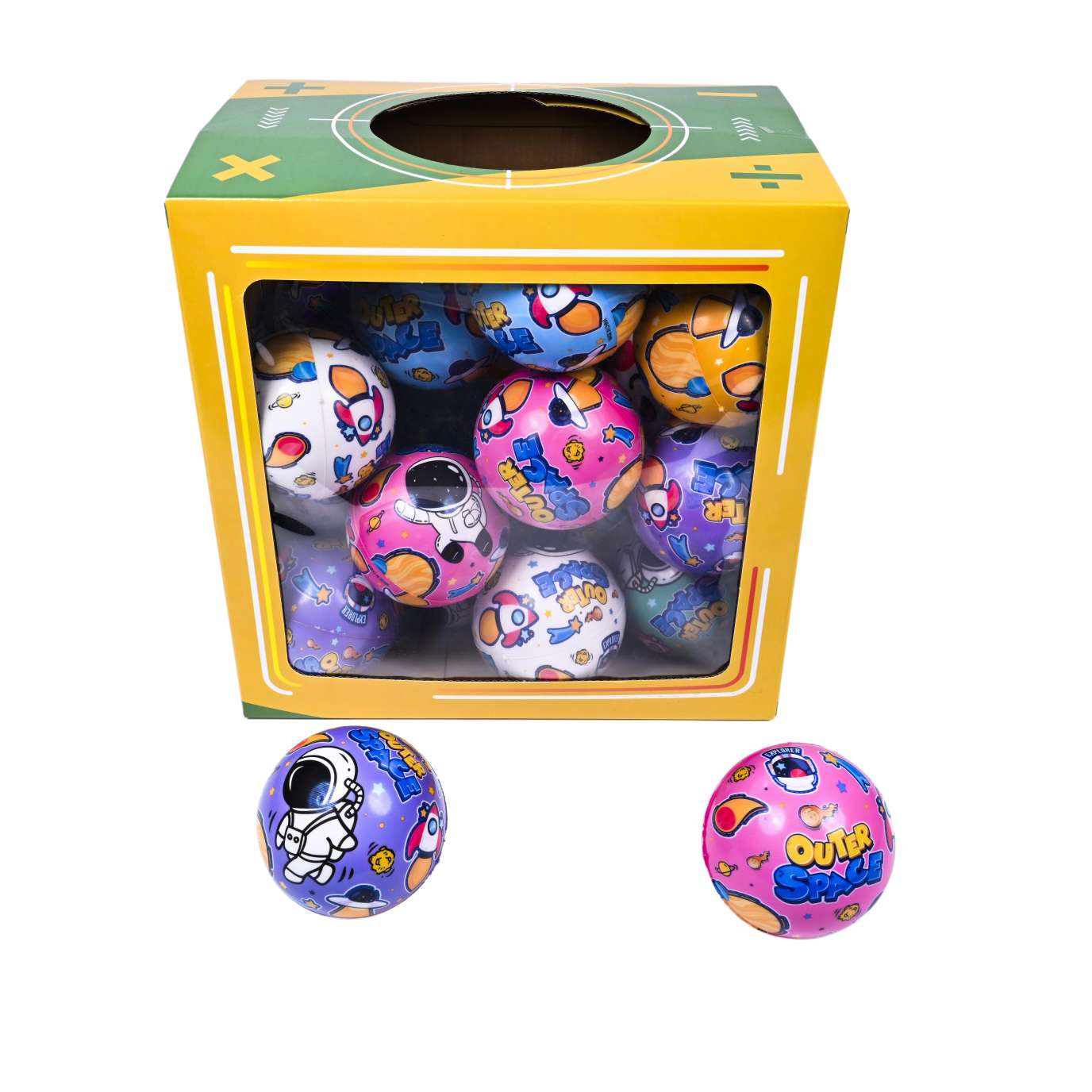 pu bouncy ball 9.0 astronaut full figure