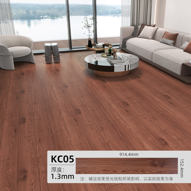 The floor is covered with pvc cement, wood grain, and imitation tiles for the dormitory bedroom detail image 9