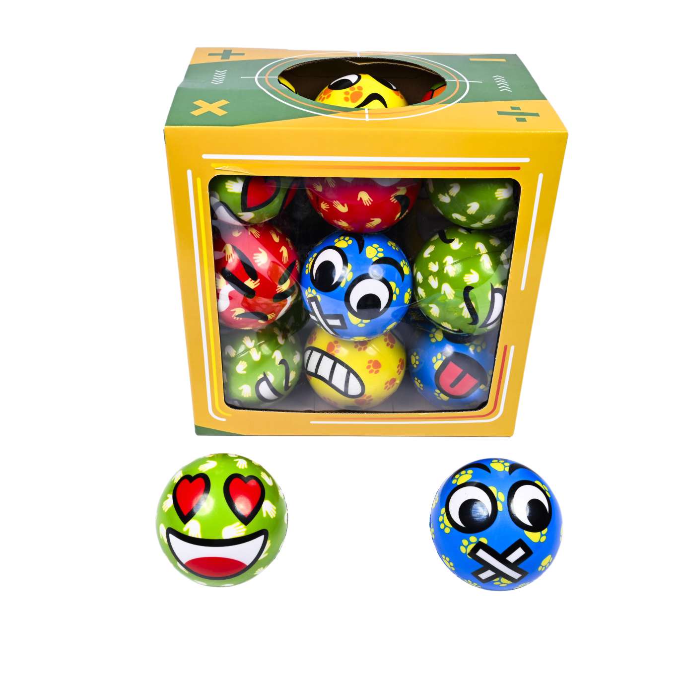 pu bouncy ball 9.0 emoji full figure