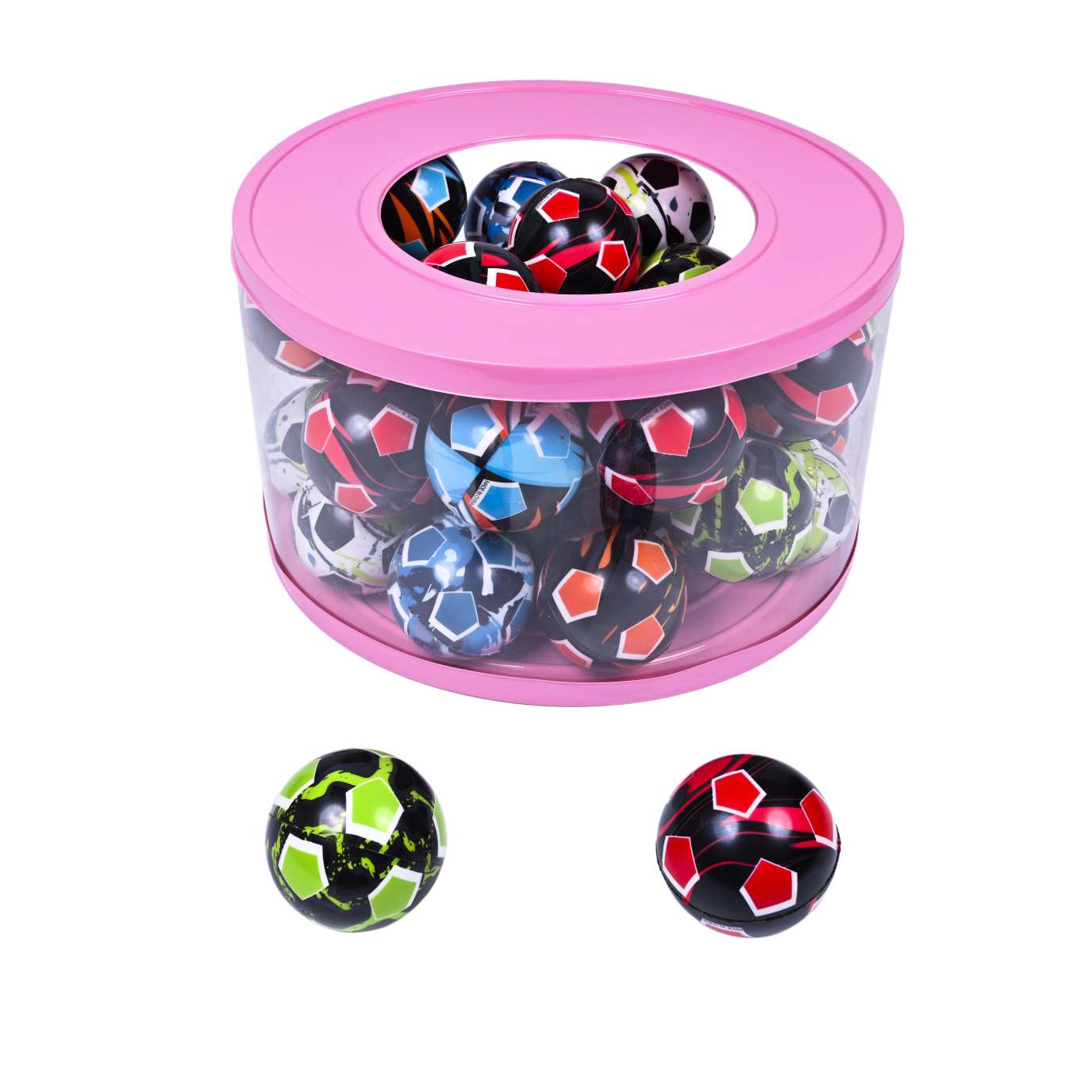 pu bouncy ball multicoloured full figure