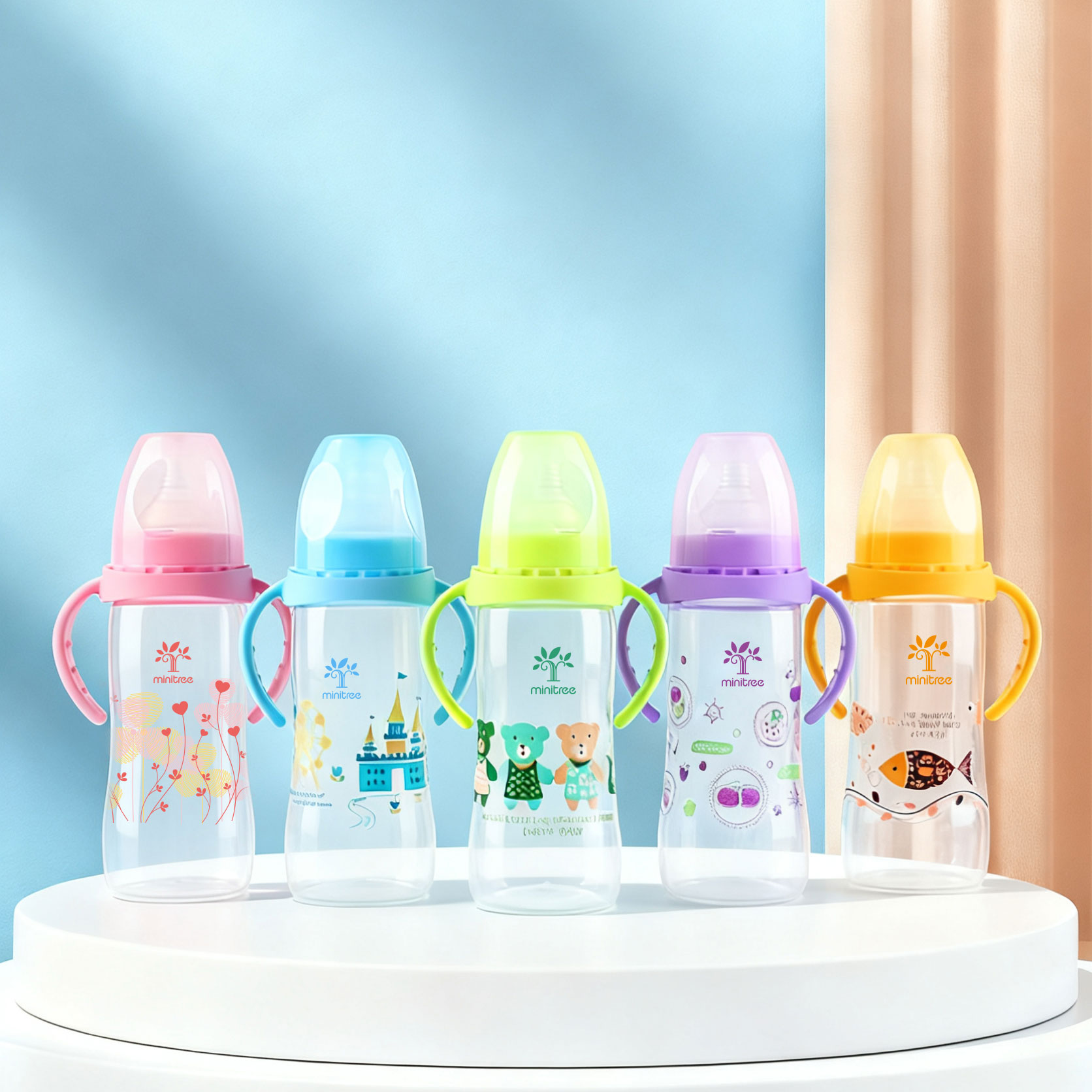 贝亲狗狗奶瓶保温杯150ml 奶瓶机防摔耐用便携