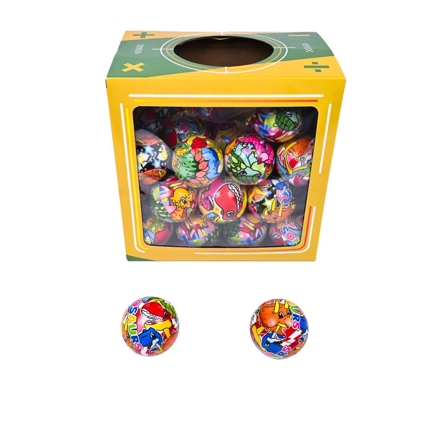 Pu bouncy ball  dinosaur  7.0 full figure
