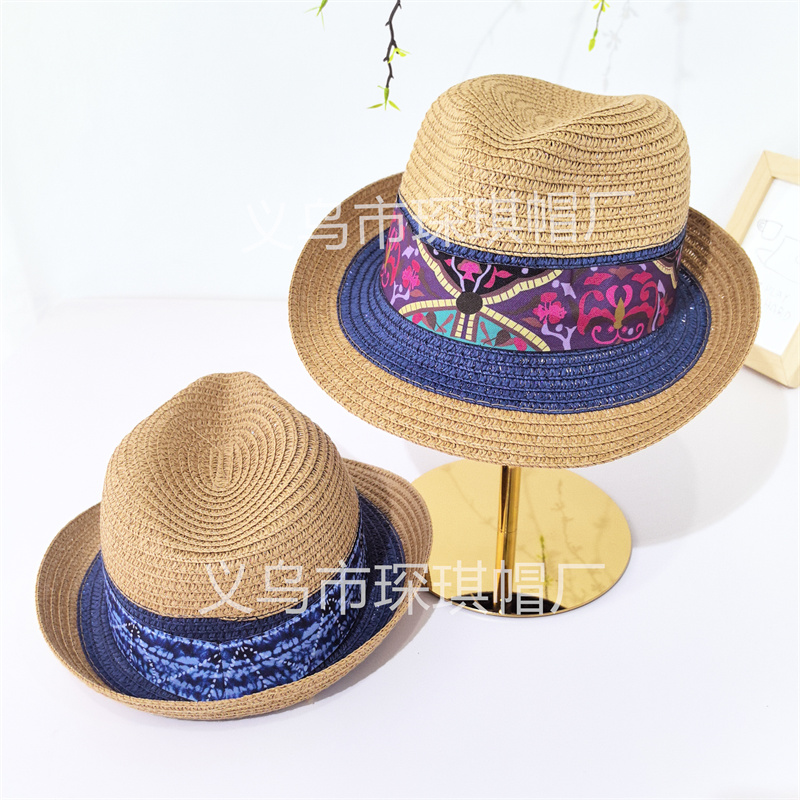 Summer's new bestsellers for women: Panama grass hats, top hats, sun-protective rolled-up caps, sun hats, versatile sun hats, outdoor vacation and travel details Picture