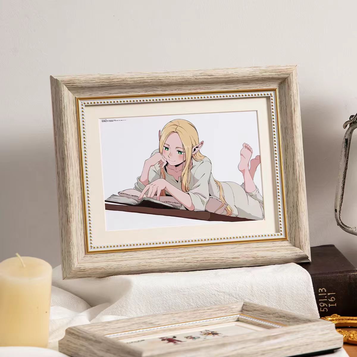 High-end butterfly specimen photo frame hanging mounting frame, 18x24cm Item Picture