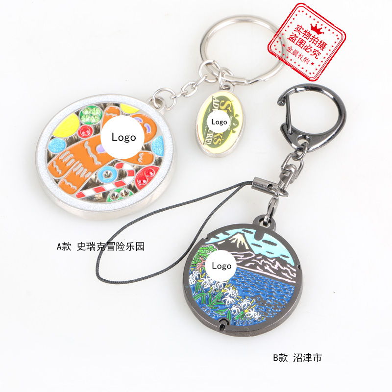 钥匙扣/羽毛球挂件/钥匙链/马卡龙钥匙扣/贝壳钥匙扣产品图