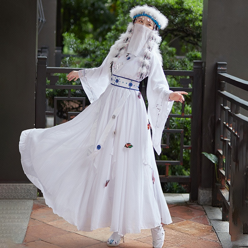 香妃同款衣服女全套含香公主还珠格格影视剧古装超仙网红成人汉服 送全套