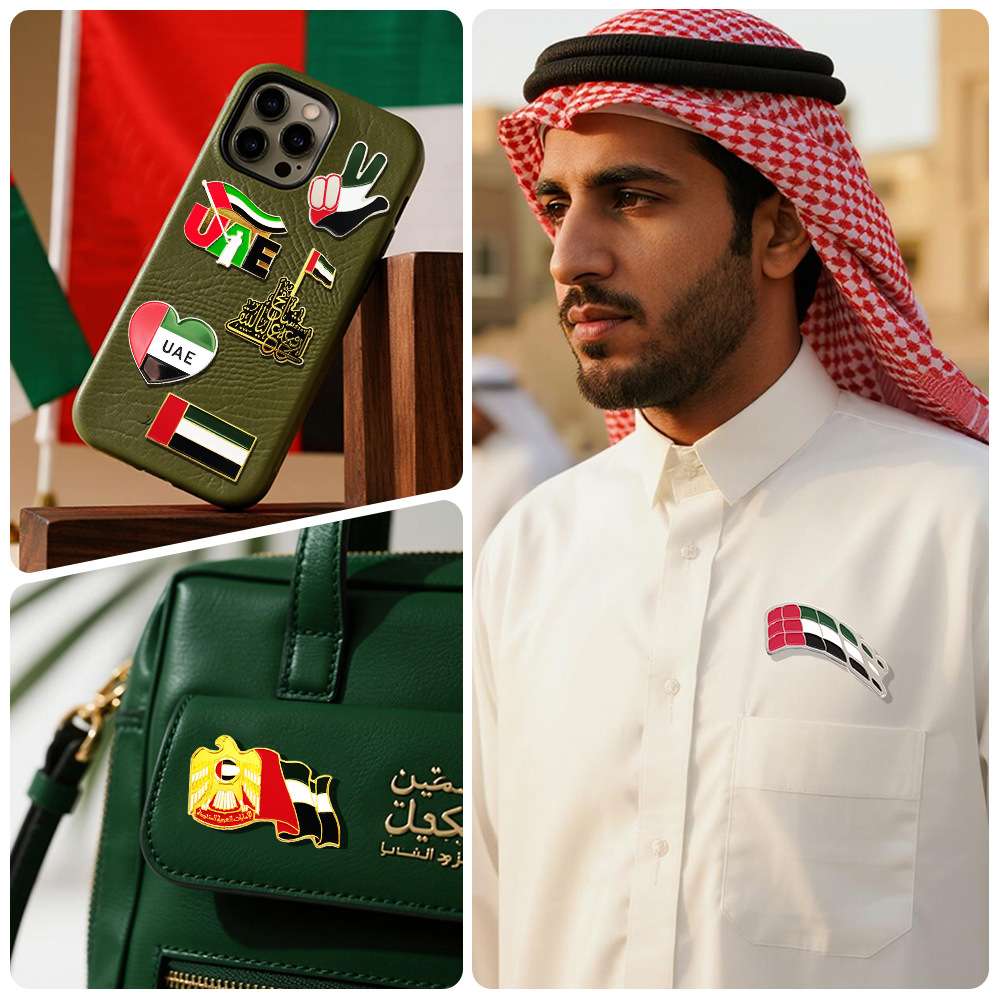Mobile phone badge brooch handicraft details Picture
