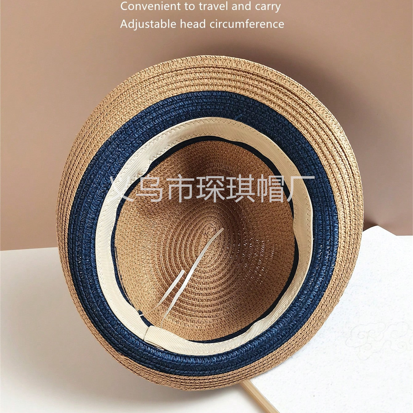 Summer bestsellers for women: Panama straw hats, sun protection hats, outdoor vacation and travel hats, top hats, suitable for both men and women, cross-border Application Scenario