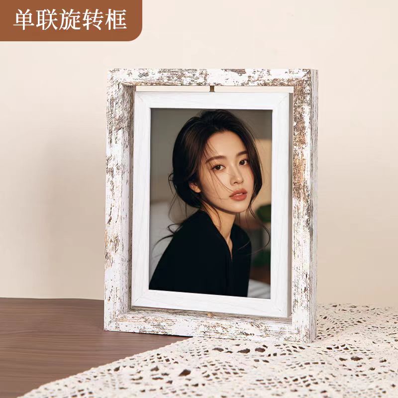Hanging butterfly specimen photo frame, wooden mounting frame, 18x24cm Specification image