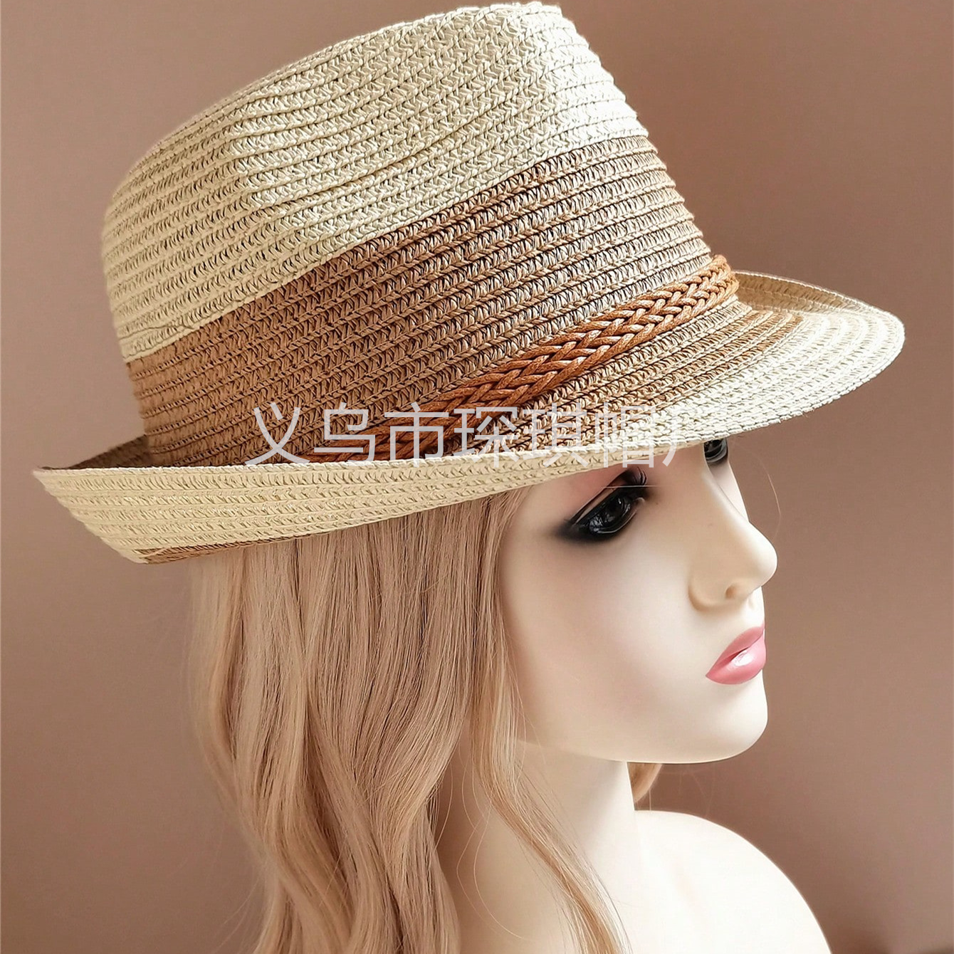 Summer bestsellers for women: Panama straw hats, sun protection hats, outdoor vacation and travel hats, top hats, suitable for both men and women, cross-border details Picture