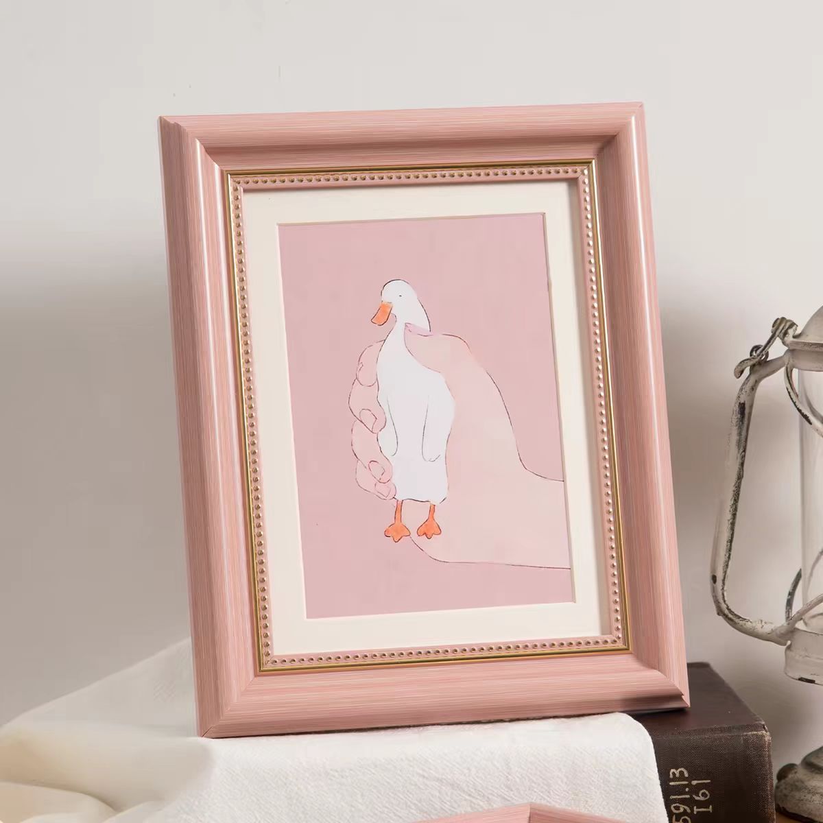 High-end butterfly specimen photo frame hanging mounting frame, 18x24cm details Picture