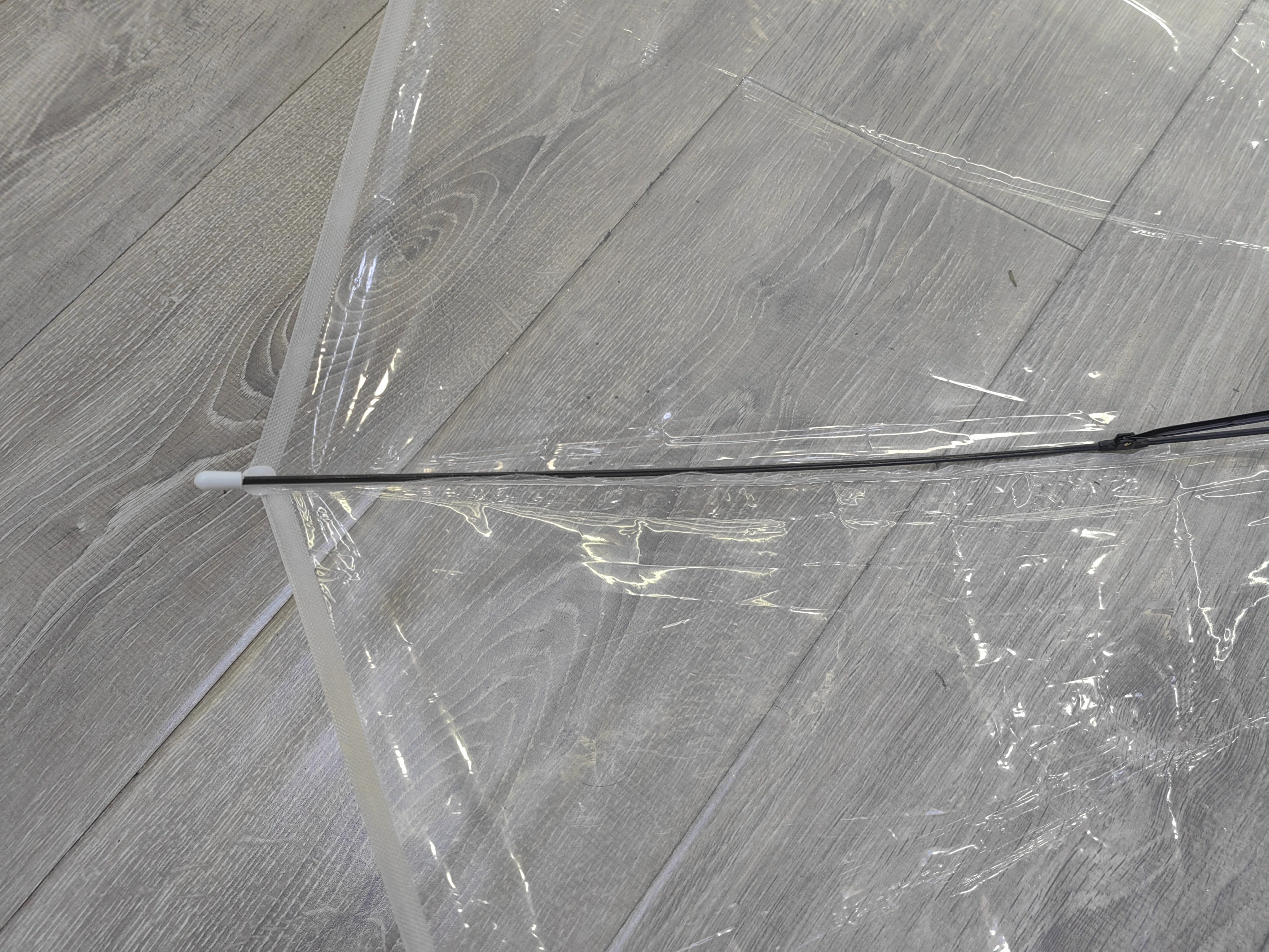 Hengdun high appearance level transparent umbrellas, thickened wind-resistant, popular Instagram style straight pole umbrellas, long handle curved handle straight pole umbrellas, student travel popular photo umbrellas, customizable LOGO advertising umbrellas wholesale pic 5