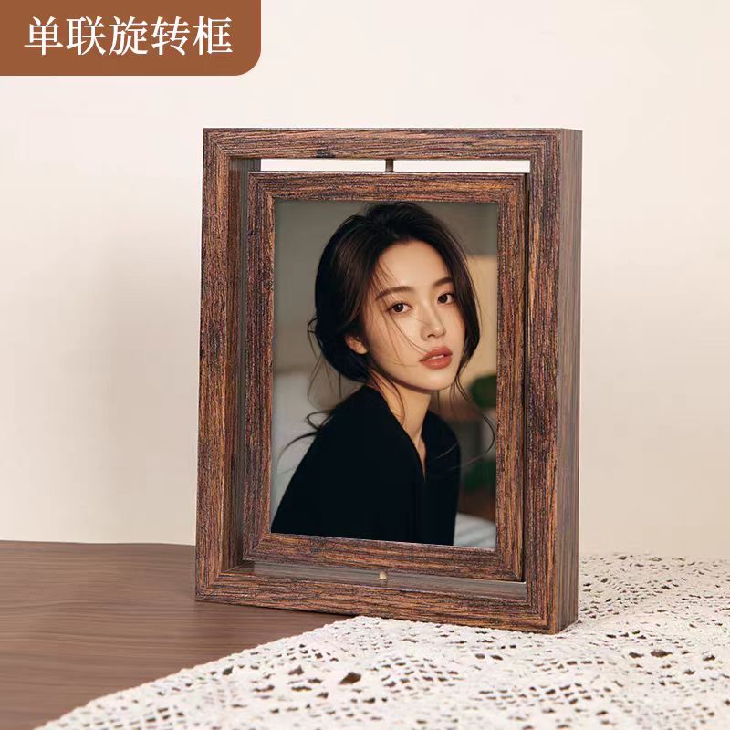 Hanging butterfly specimen photo frame, wooden mounting frame, 18x24cm Item Picture