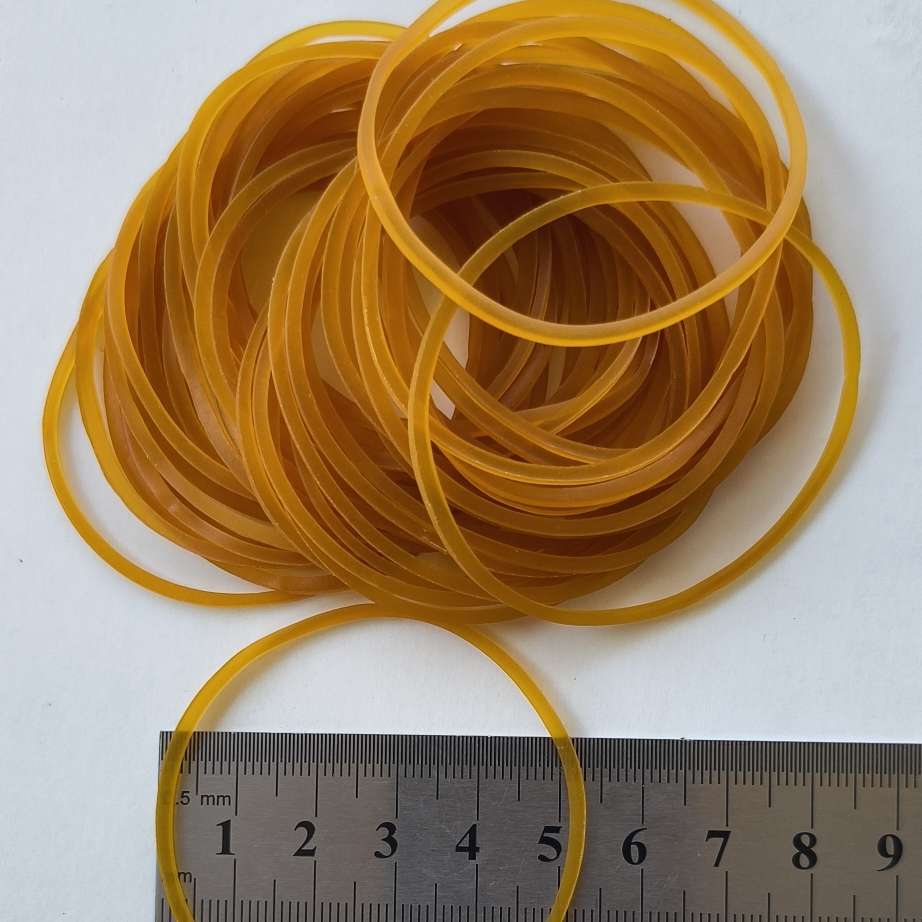 Free shipping of imported rubber bands from Vietnam, high-temperature resistant and anti-aging rubber rings, yellow rubber bands and cowhide bands detail image 5