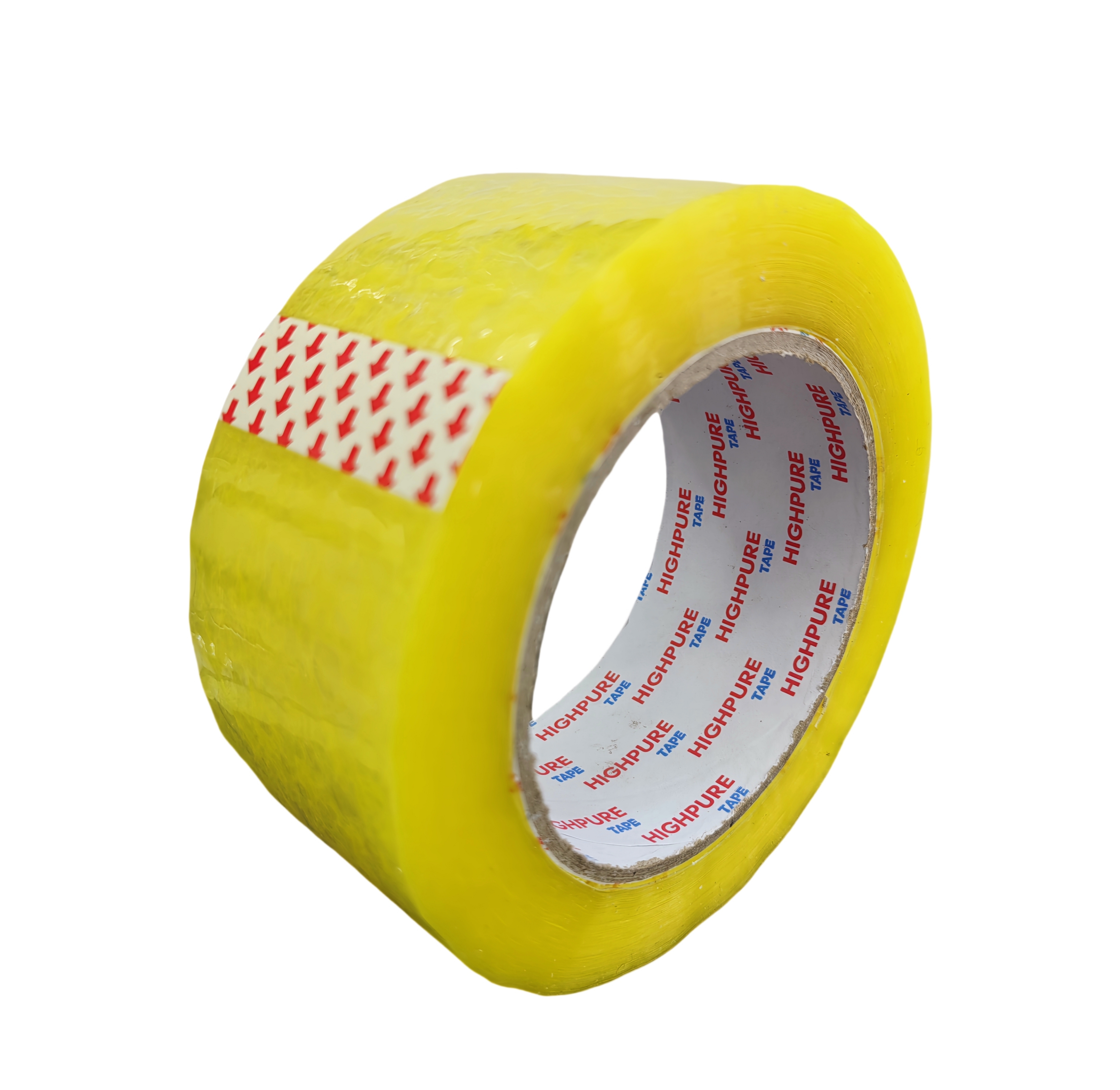 Wholesale transparent tape, express packaging, full box tape, light yellow, special for sealing boxes, not easy to break, high viscosity tape, 4.5cm*50m